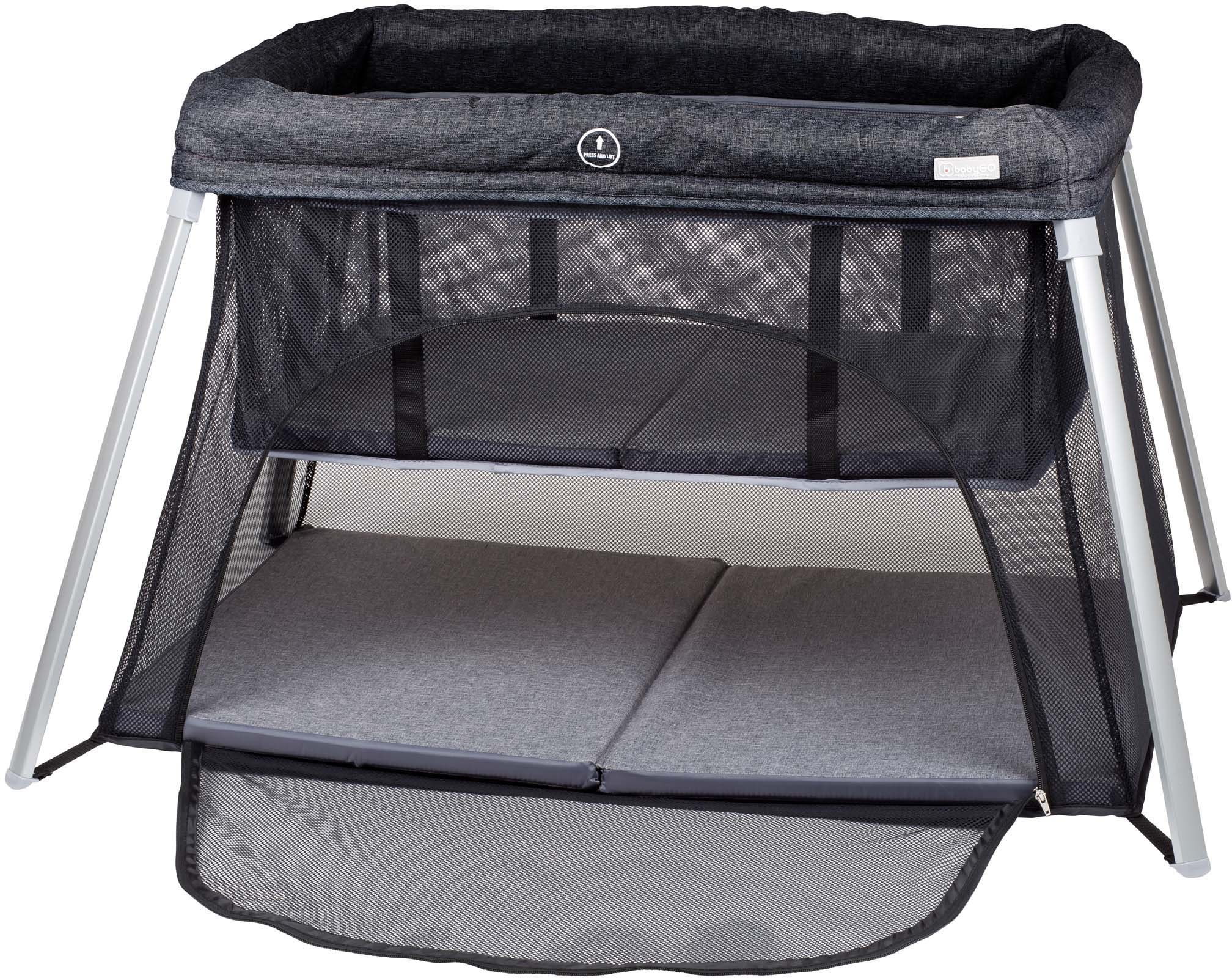 BabyGo Baby-Reisebett »Dreams II, black«, faltbar