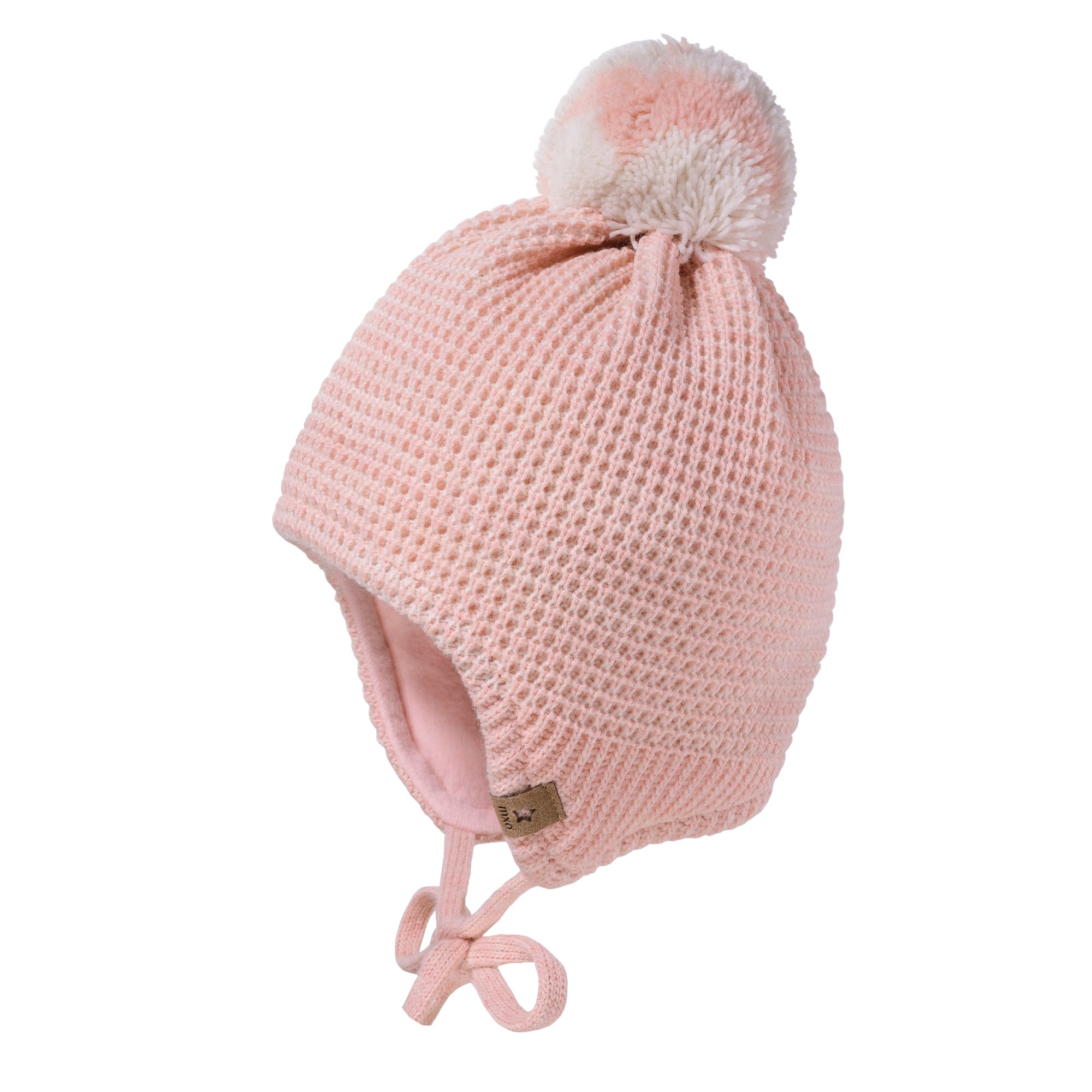 Maximo Strickmütze Wollanteil in beige, Größe 47