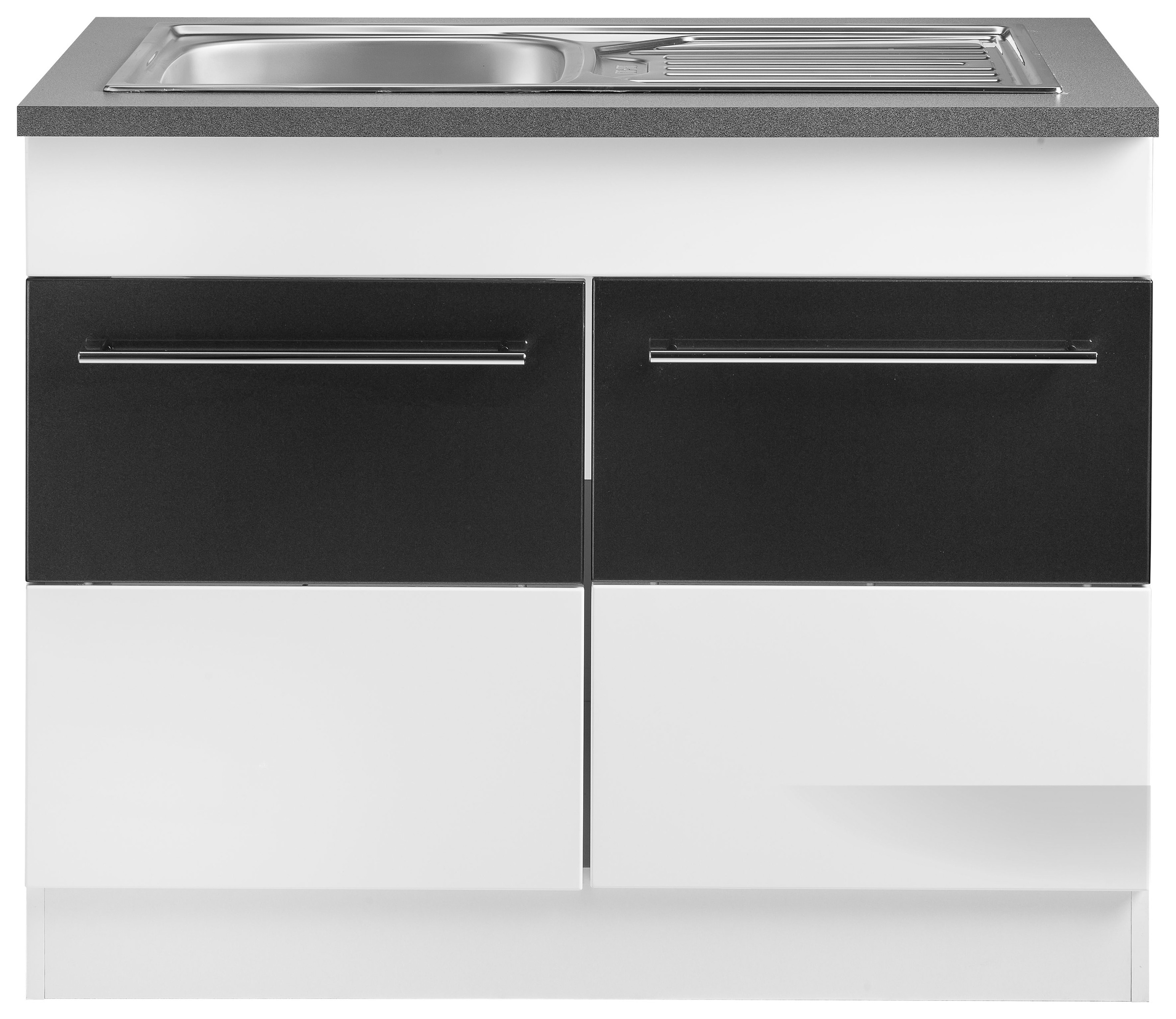 KOCHSTATION Spülenschrank »KS-Trient«, 100 cm breit, inkl. Einbauspüle