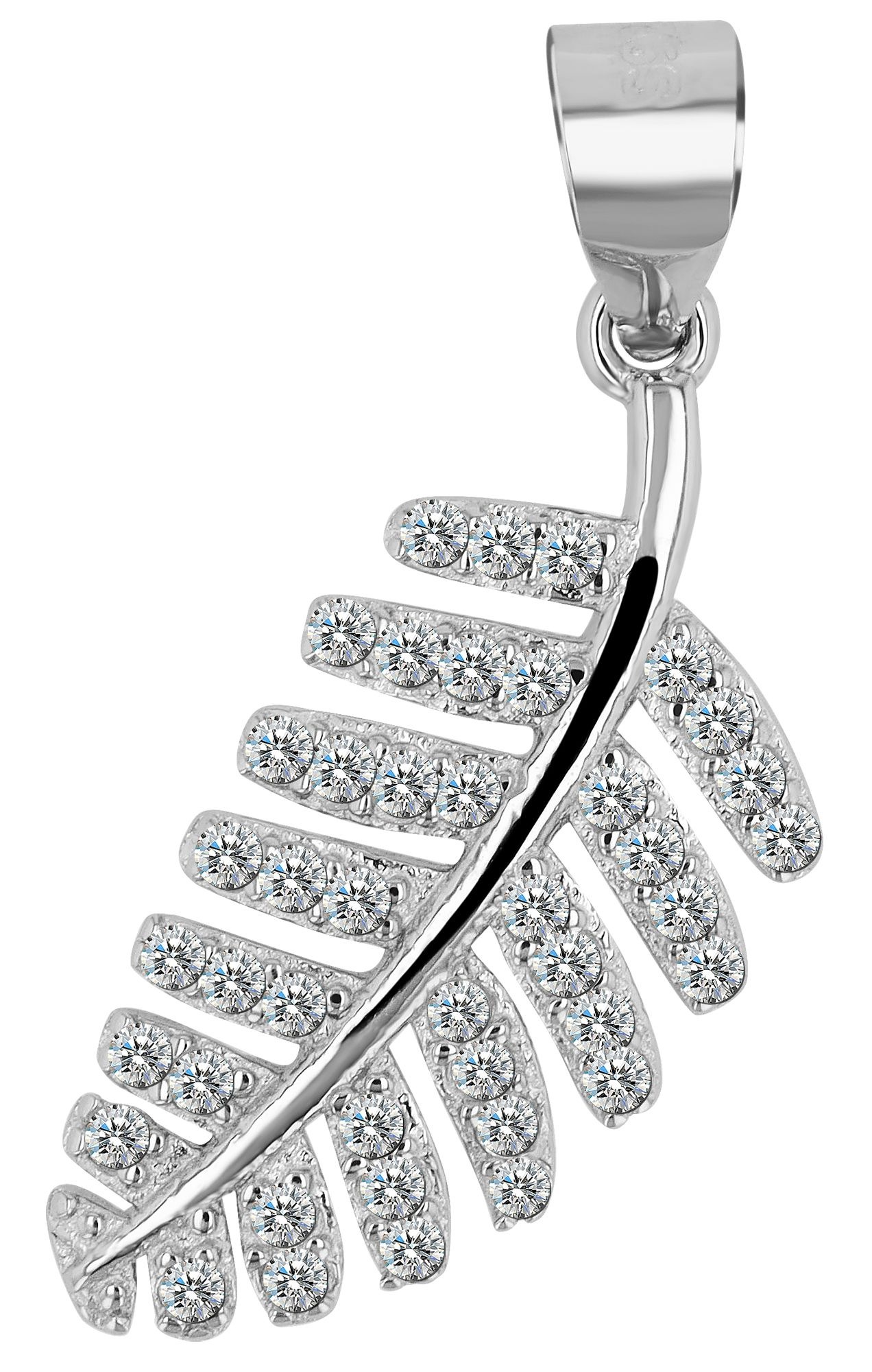 Adelia´s Kettenanhänger »Damen Anhänger aus 925 Silber mit Zirkonia«