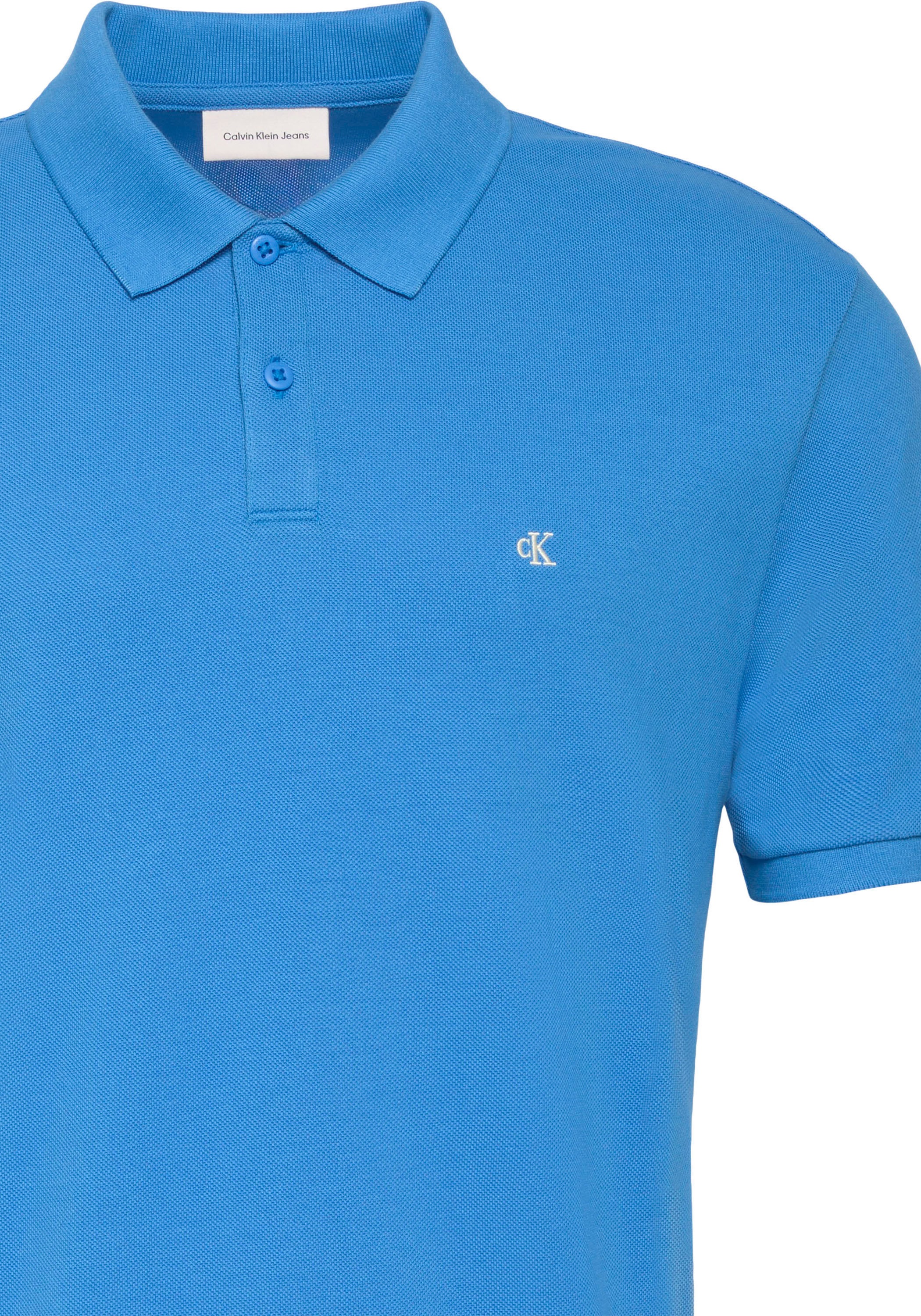 Calvin Klein Jeans Poloshirt »SS CASUAL PIQUE CLASSIC POLO« Mit Rundhalsausschnitt