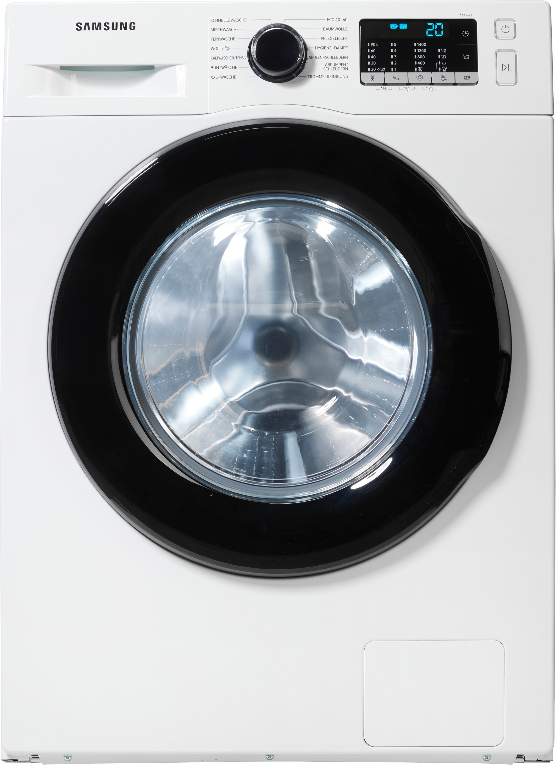 Samsung Waschmaschine »WW9ETA049AE«, WW9ETA049AE, 9 kg, 1400 U/min, SchaumAktiv