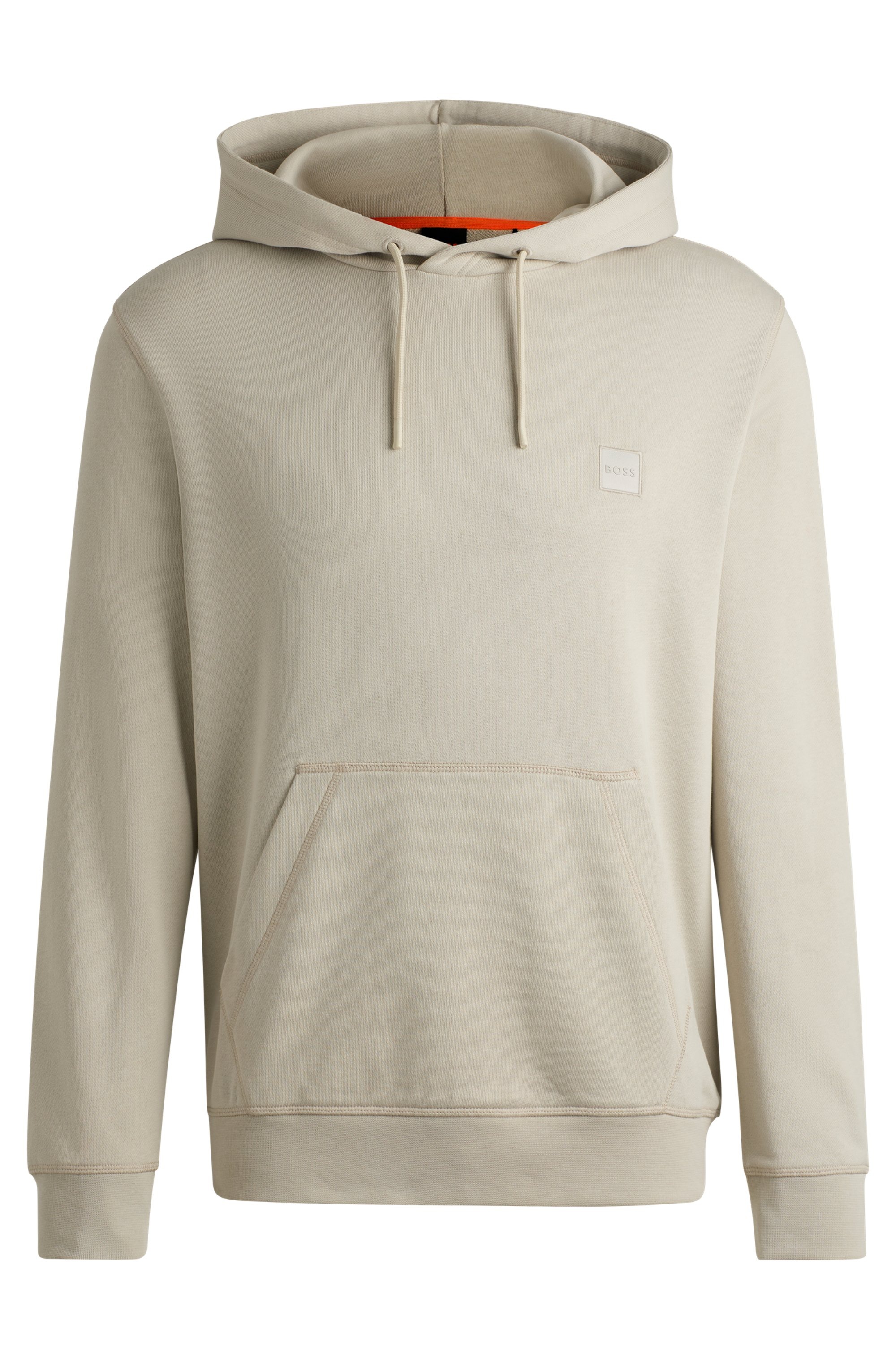 BOSS ORANGE Kapuzensweatshirt »Wetalk«, mit gesticktem BOSS Markenlabel