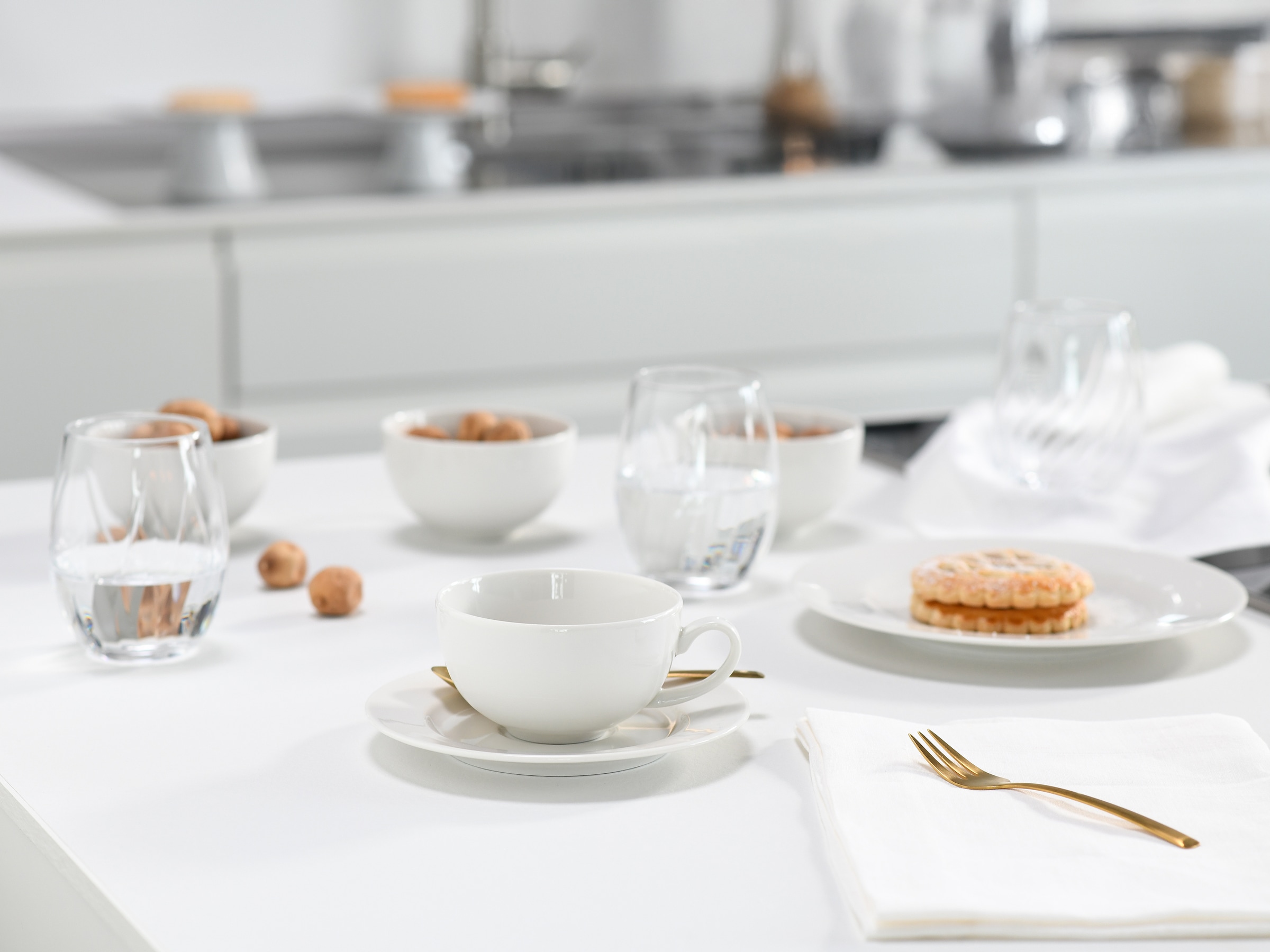 CreaTable Teeservice »Venice, Service 18-tlg.« Zeitlose Eleganz vereint mit moderner Alltagstauglichkeit