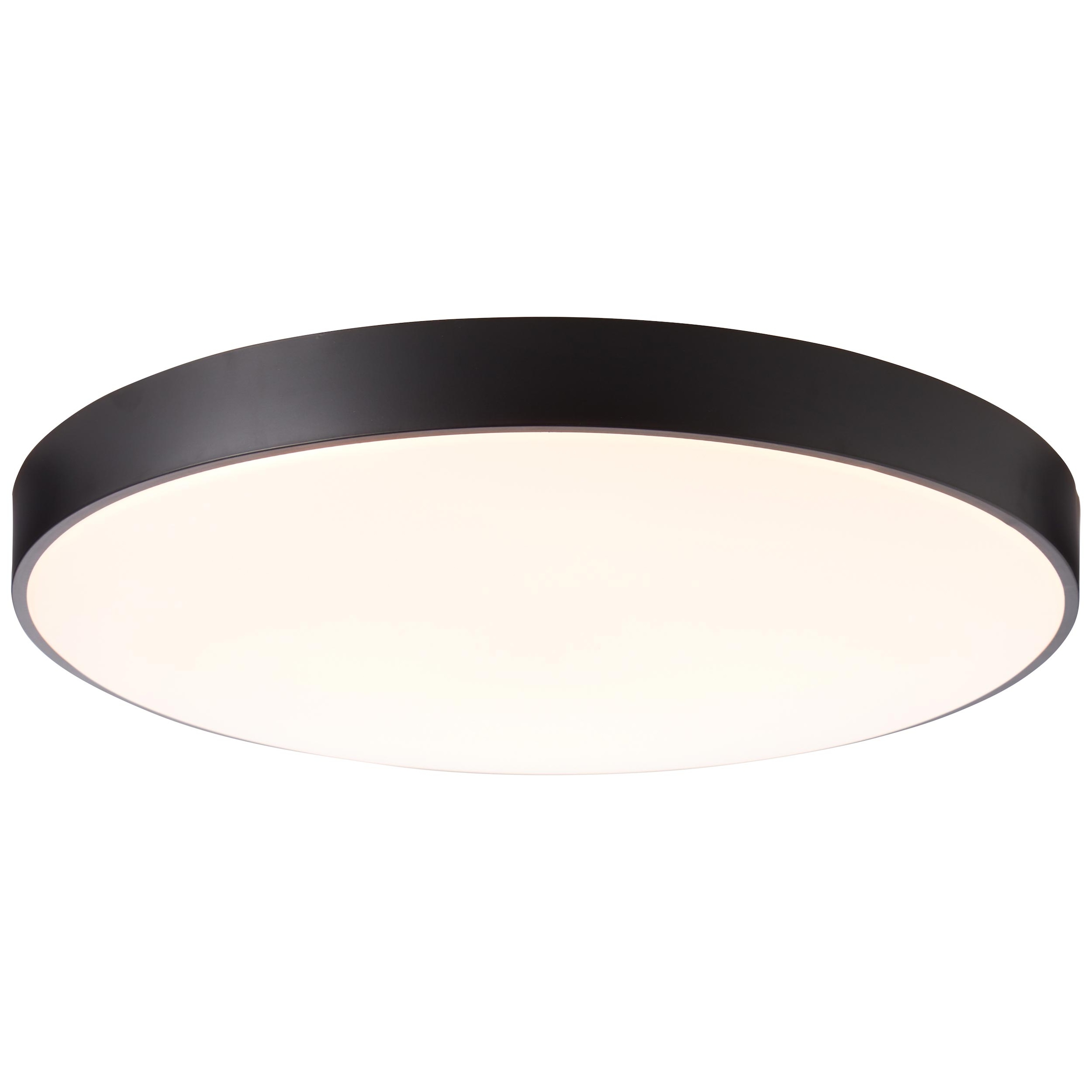 Brilliant Deckenleuchte »Slimline«, 1 flammig, Leuchtmittel LED-Modul | LED fest integriert, LED Deckenlampe 78cm weiß/schwarz