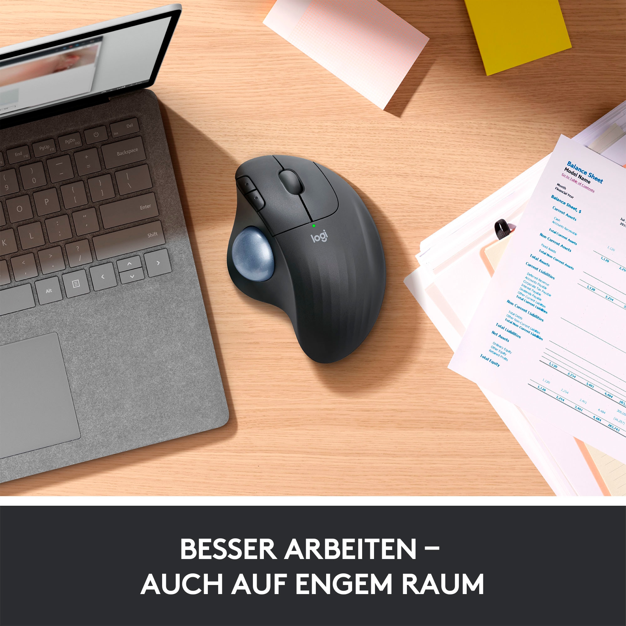 Logitech Maus »ERGO M575«, Bluetooth