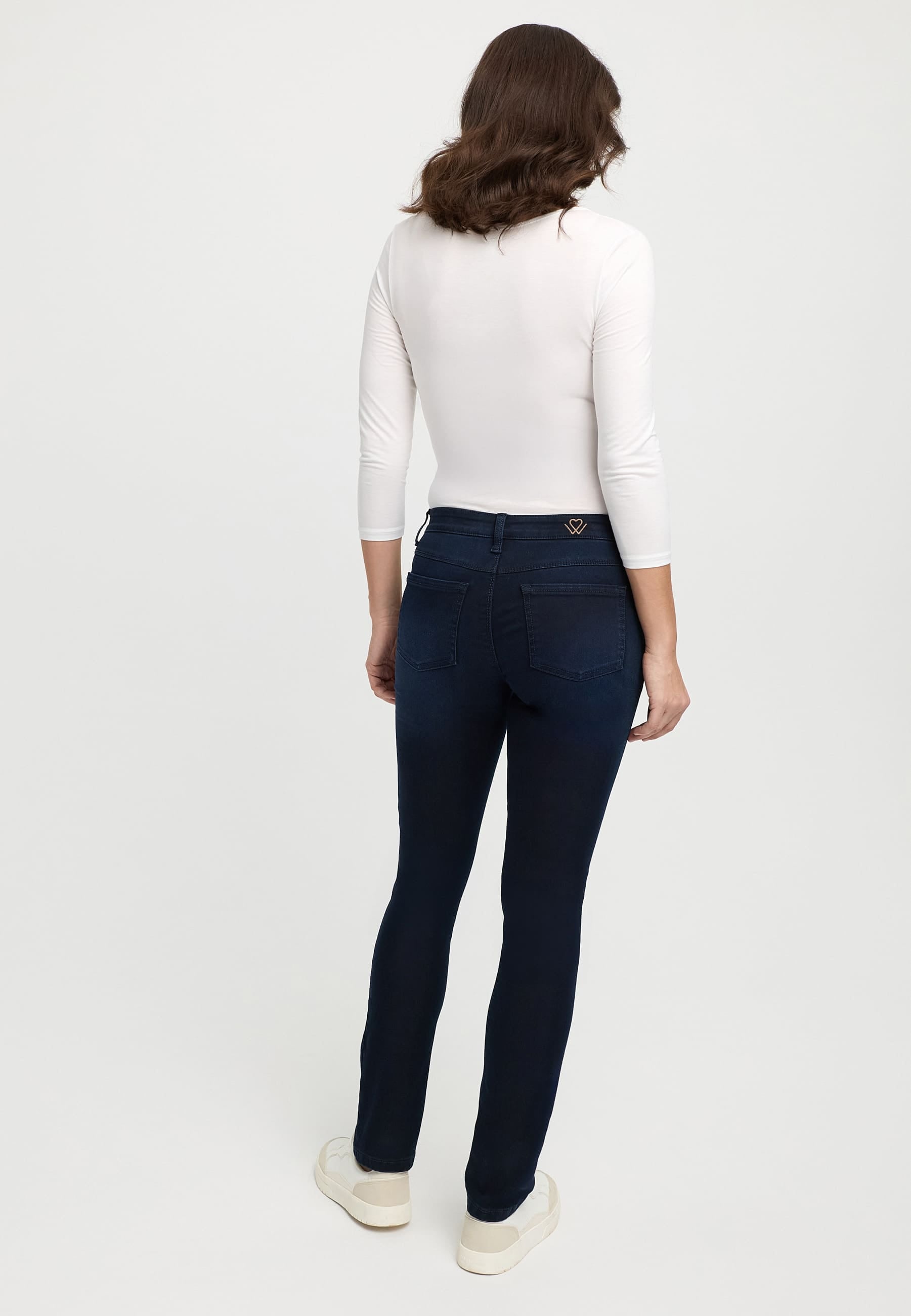 wonderjeans Slim-fit-Jeans »Classic« Klassischer gerader Schnitt