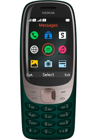 Smartphone »6310«, grün, 7,11 cm/2,8 Zoll, 0,016 GB Speicherplatz
