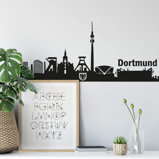 OTTO »XXL Wall-Art St.) (1 Stadt 90cm«, Wandtattoo Dortmund kaufen bei Skyline online