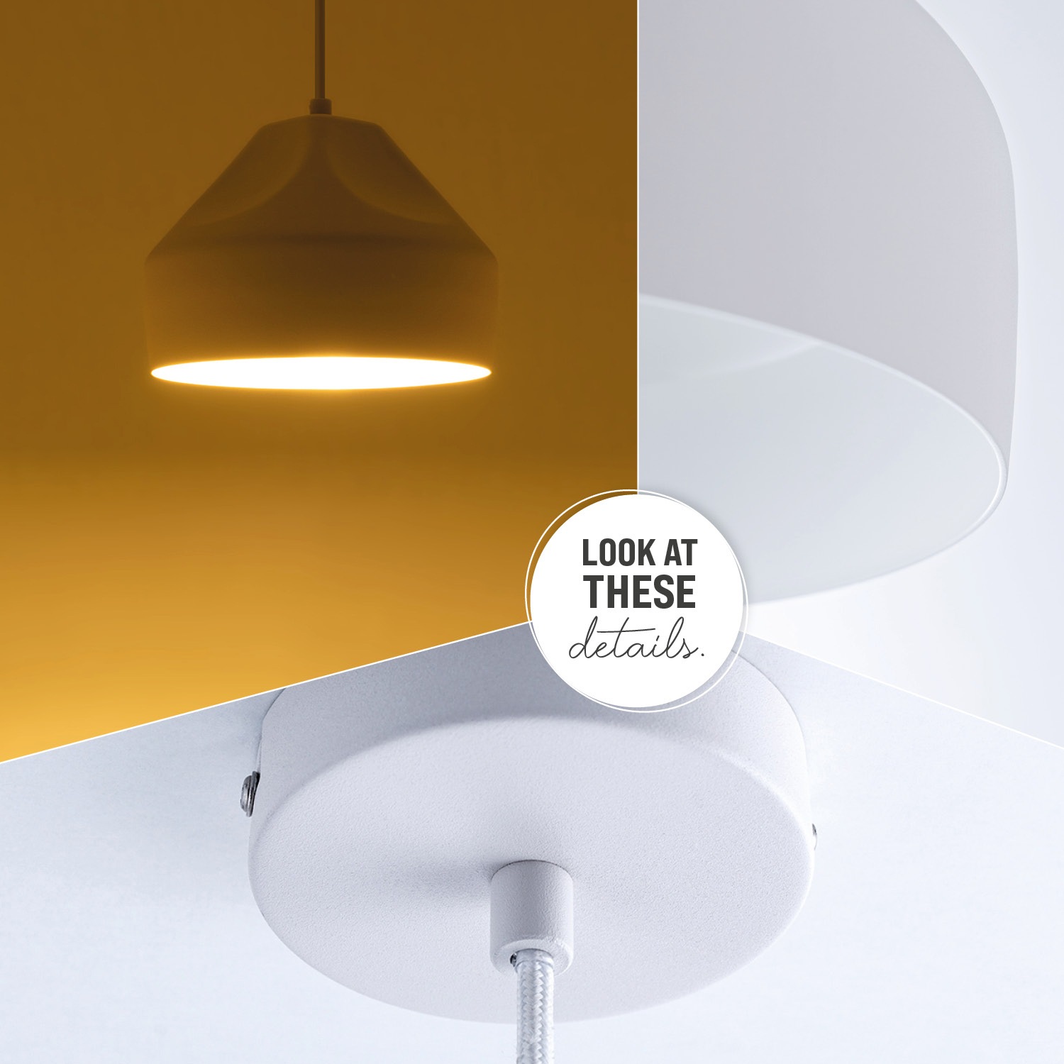 Paco Home Pendelleuchte »HURLEY U« E27 Hängelampe Esszimmer Küchenlampe Hängend Esstischlampe Innen Gold