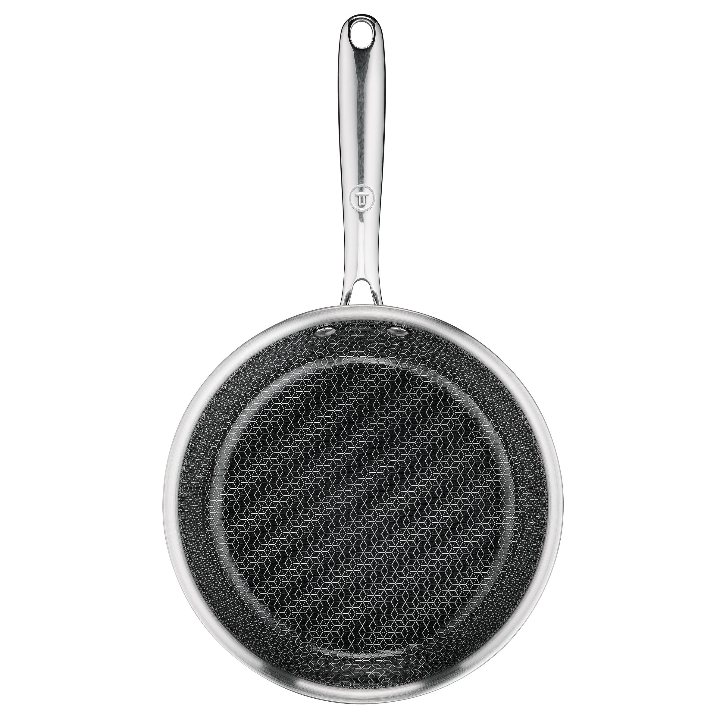Tefal Bratpfanne »Master Mesh« Edelstahl 1 tlg. HybridMesh-Technologie, mineralische Oberfläche, induktionsgeeignet