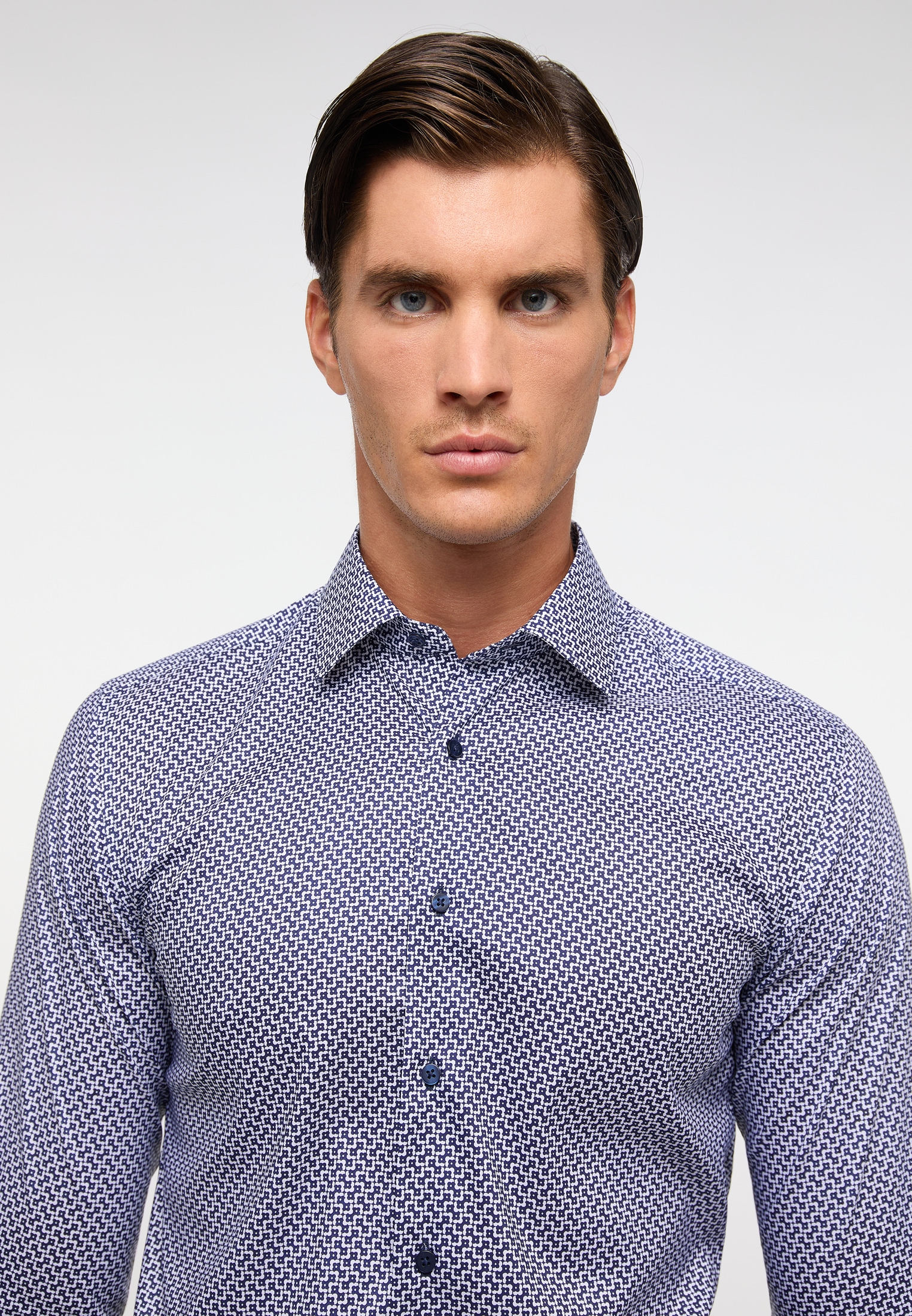 Eterna Langarmhemd »SLIM FIT«