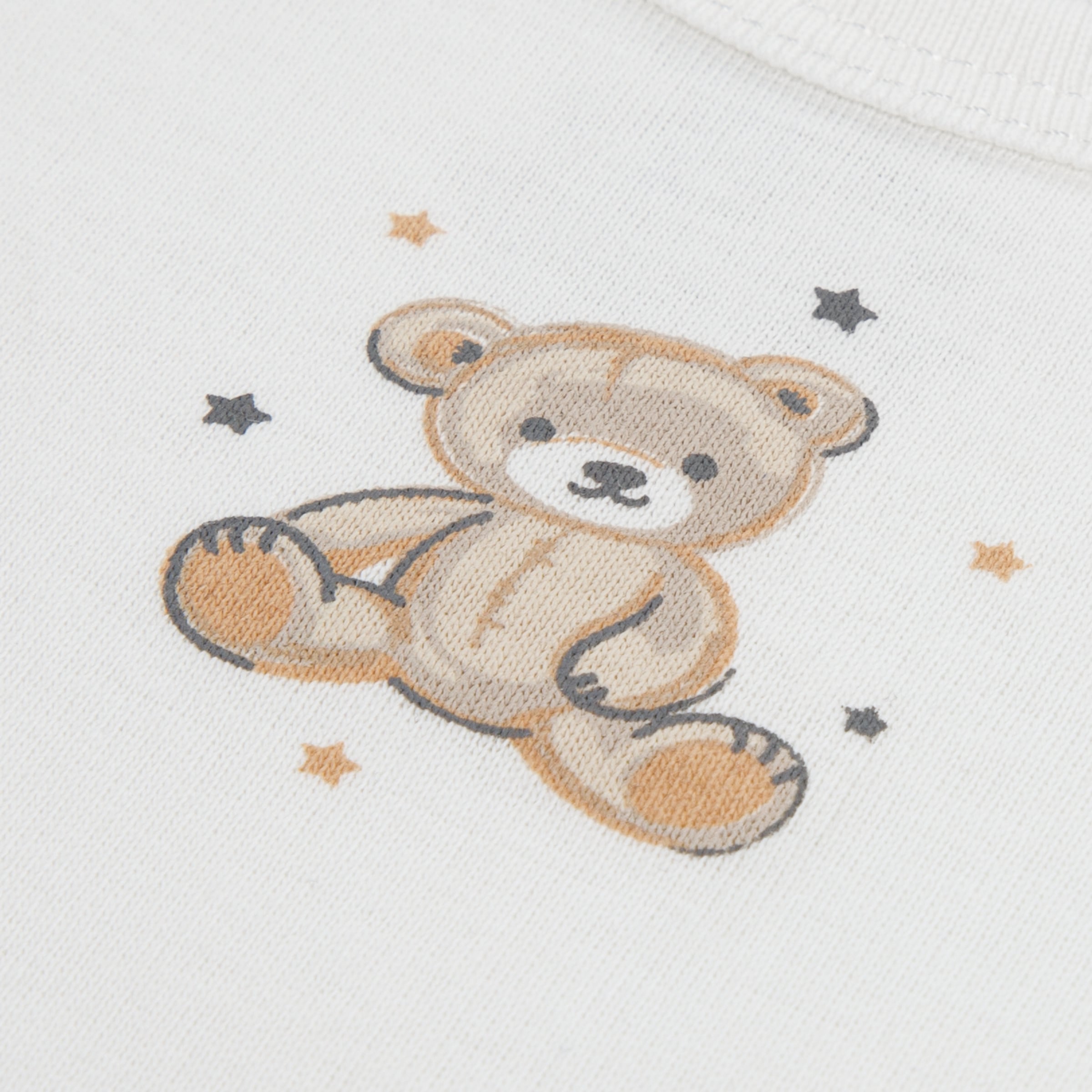 HUGGIES babywear Shirt, Hose, Jacke & Mütze »HUGN 4PC SET« Set, 4 Teile, 4 Mütze-Jäckchen-Body-Hose mit Fuss -  Alloverprint
