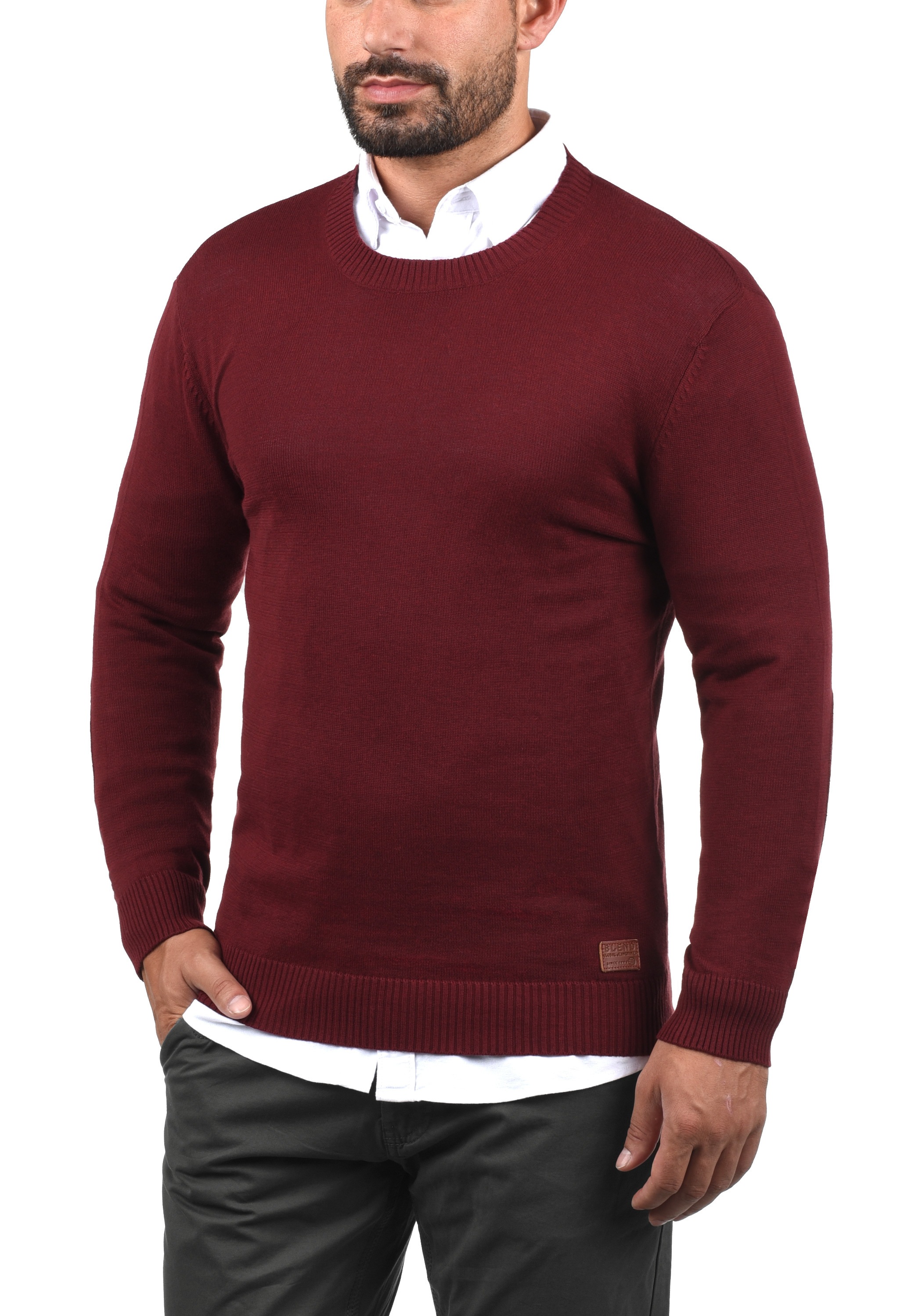 Blend Strickfleece-Pullover »Strickpullover BHLars«