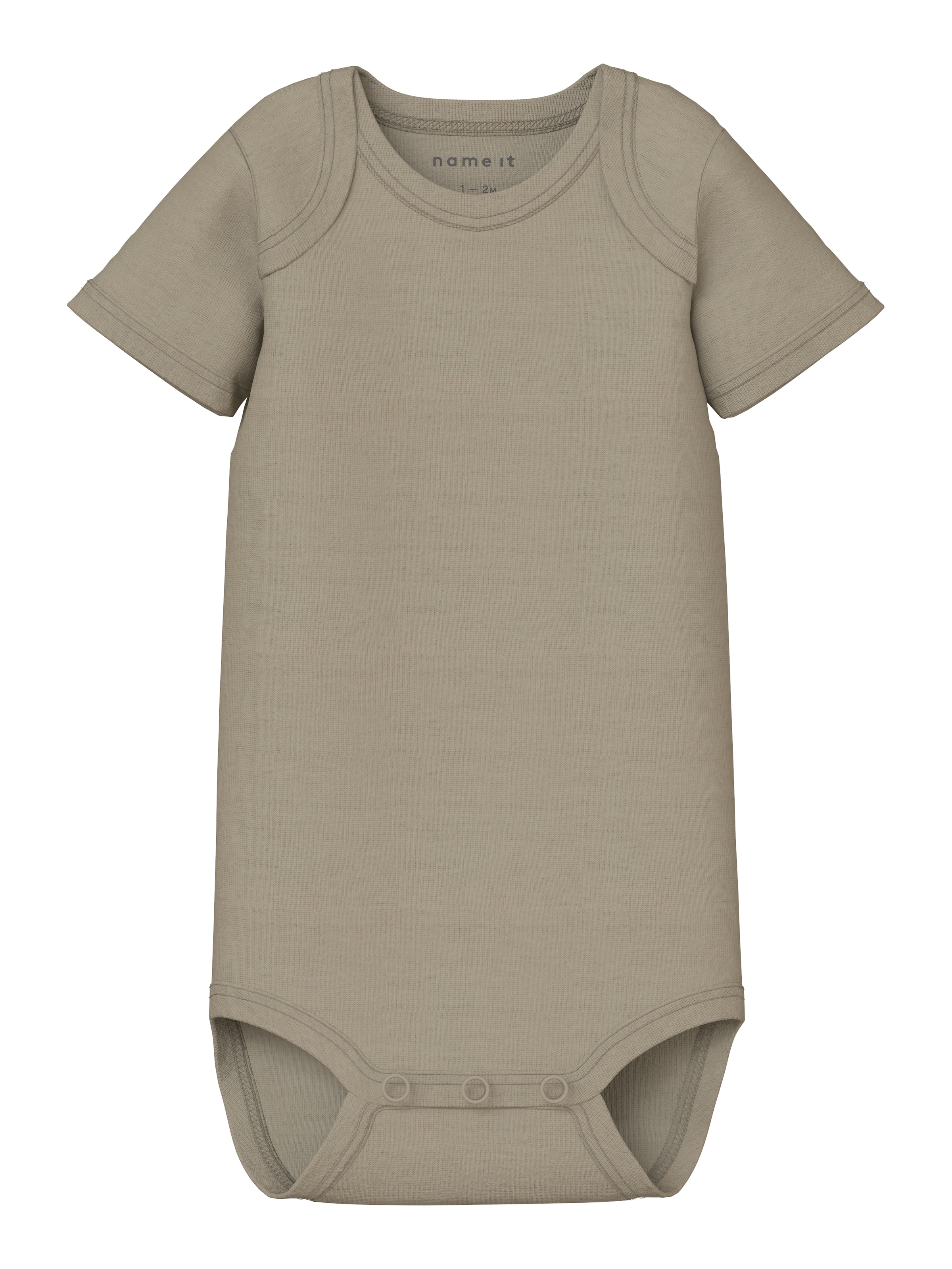 Name It Kurzarmbody »NBNBODY 3P SS PUMICE BEAR NOOS« Packung, 3 tlg.