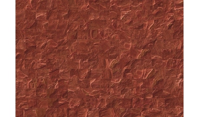 Komar Fototapete »Vliestapete Red Slate Tiles«, bedruckt-geblümt-floral-realistisch,... kaufen