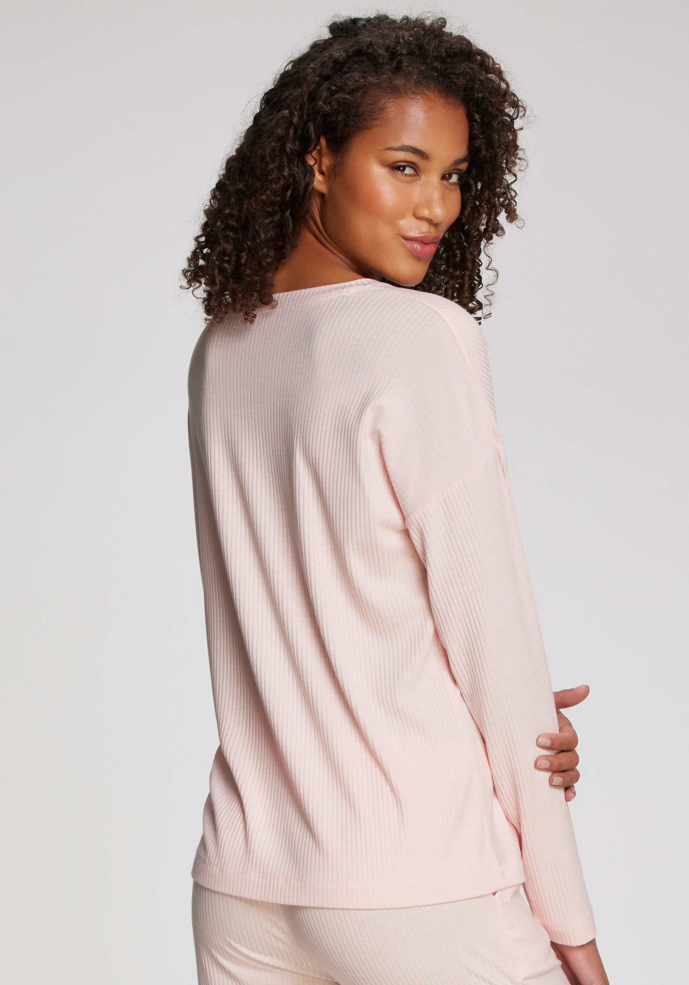 s.Oliver Longsleeve, Aus weicher Rippqualität