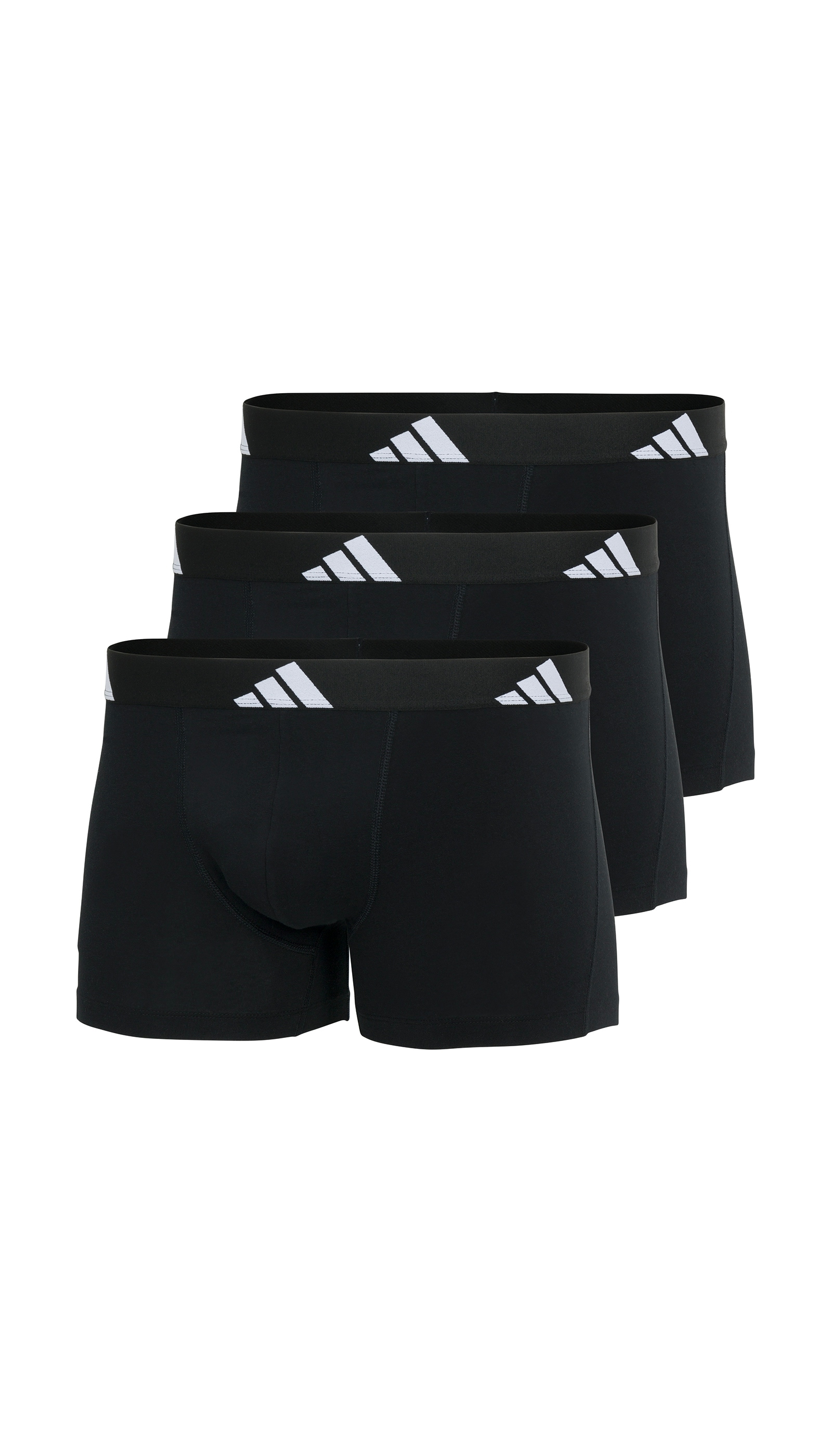 Adidas Sportswear Trunk »Active Flex Cotton« 3er Pack in schwarz, Größe M