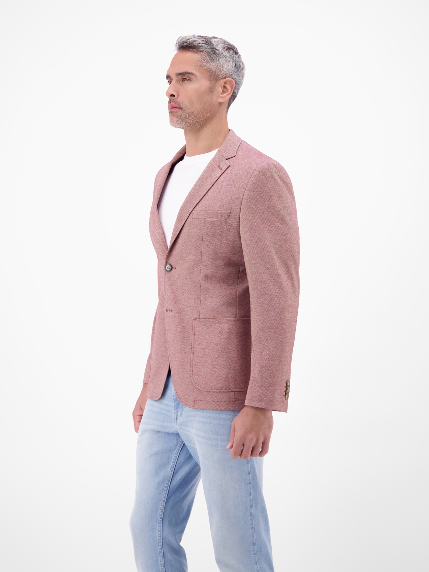 LERROS Jerseysakko »Jerseyblazer in Strickoptik«