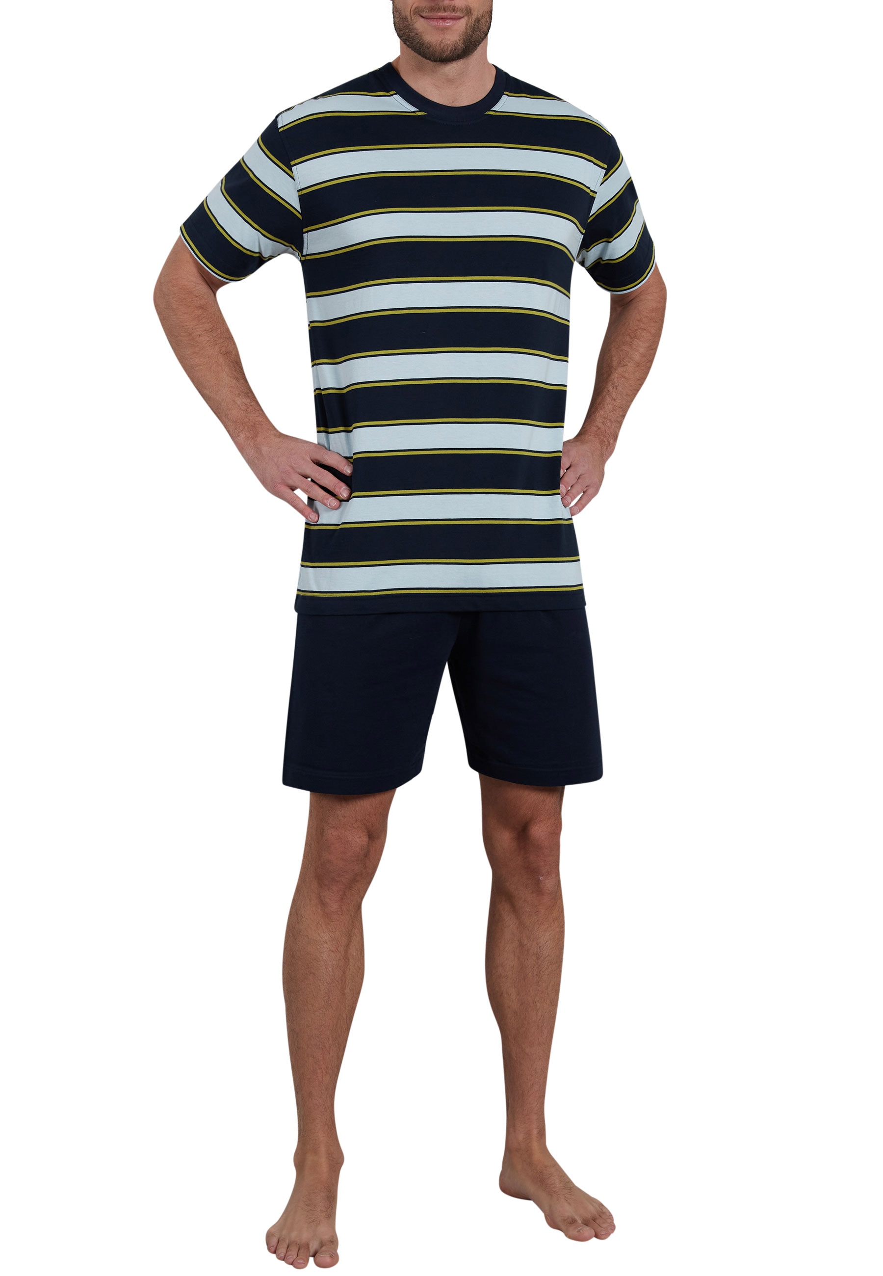 GÖTZBURG Shorty, (2 tlg.), mit breitem Streifen-Design