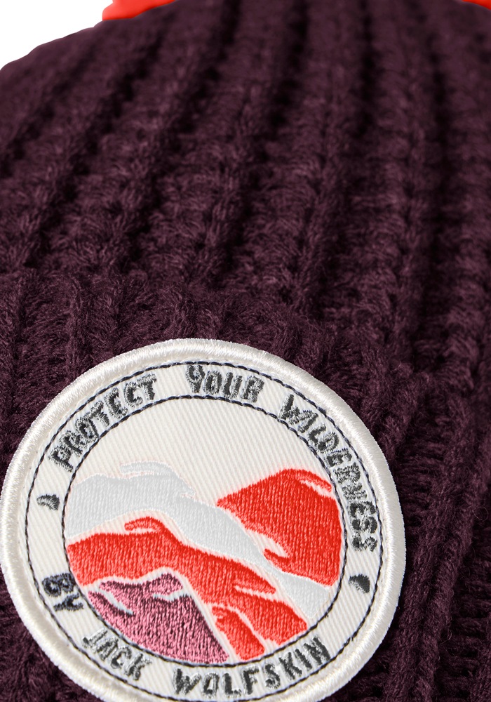 Jack Wolfskin Bommelmütze »POMPOM BADGE BEANIE K«