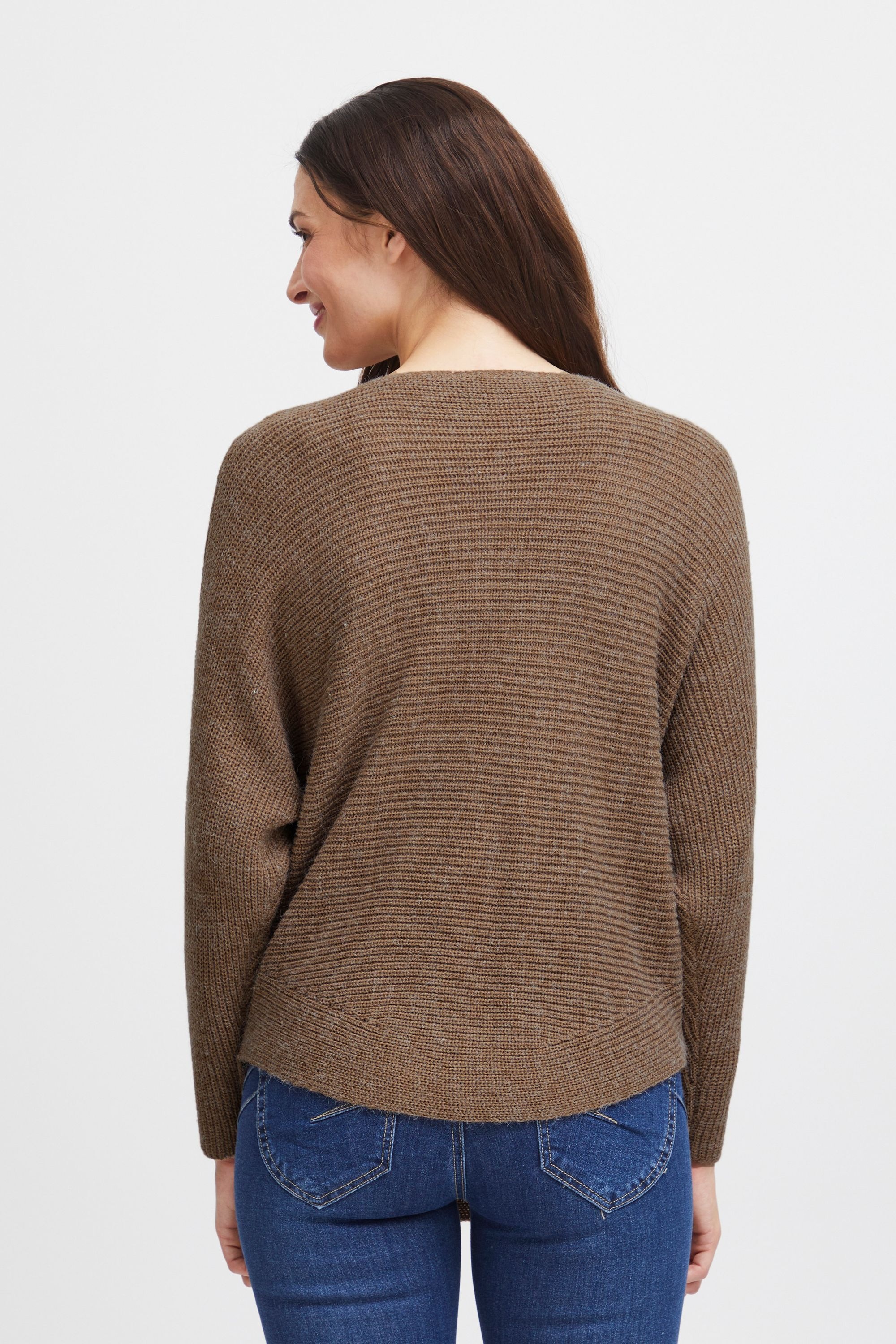 fransa Strickfleece-Pullover »Strickpullover FREretta«