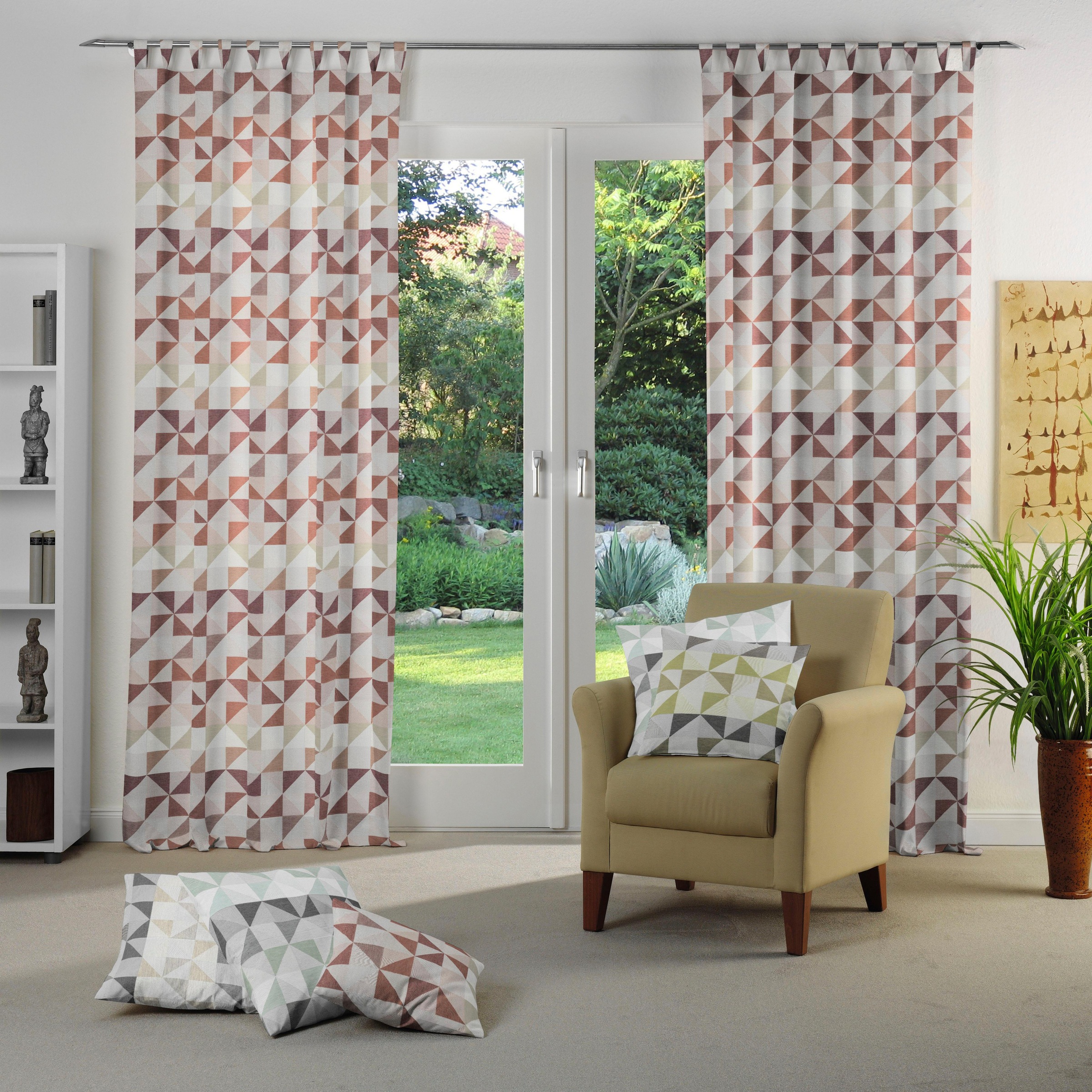 Wirth Dekokissen »Berlare« Kissenhülle ohne Füllung, 2 Stück