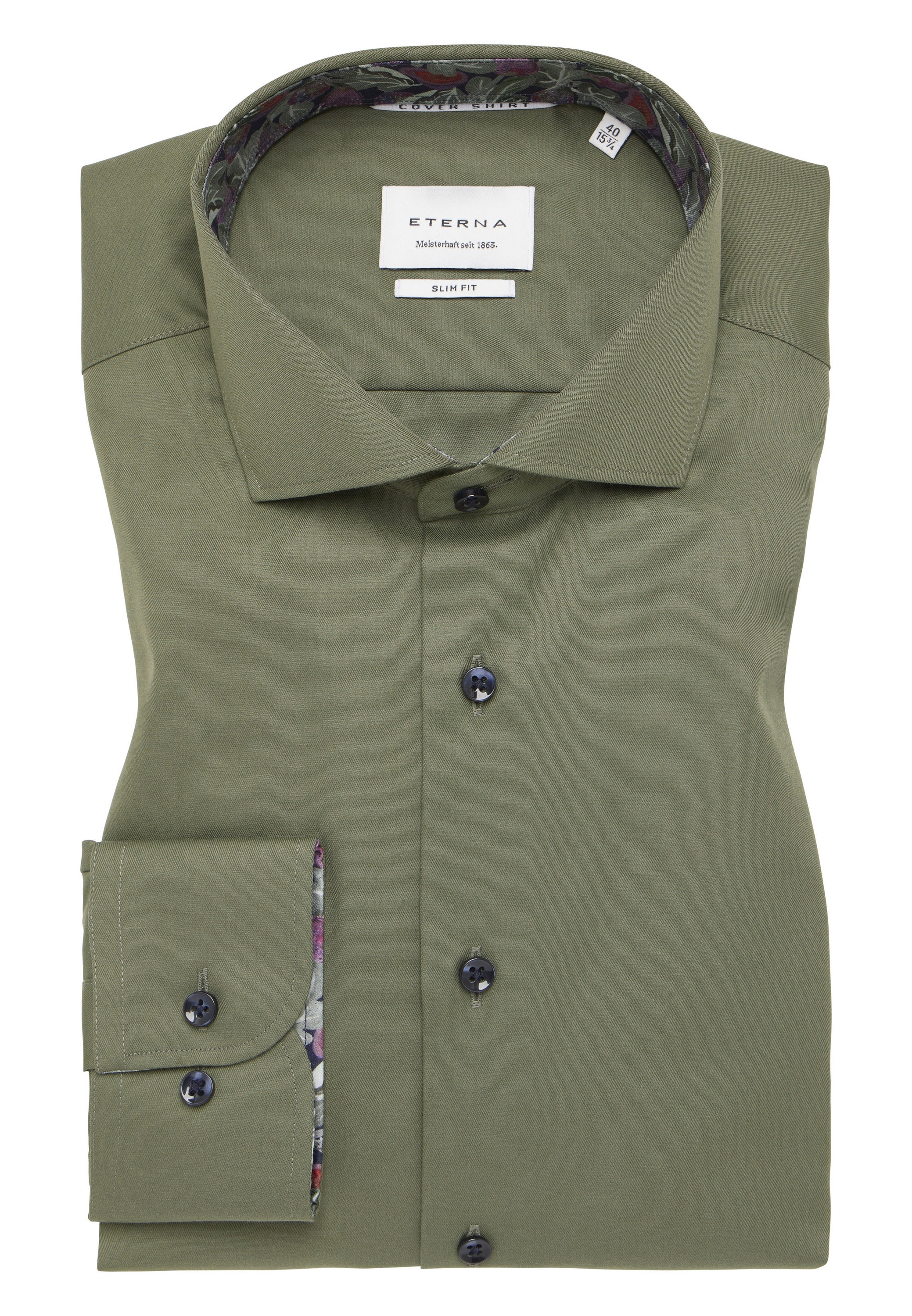Eterna Langarmhemd »SLIM FIT«, NON IRON (bügelfrei)