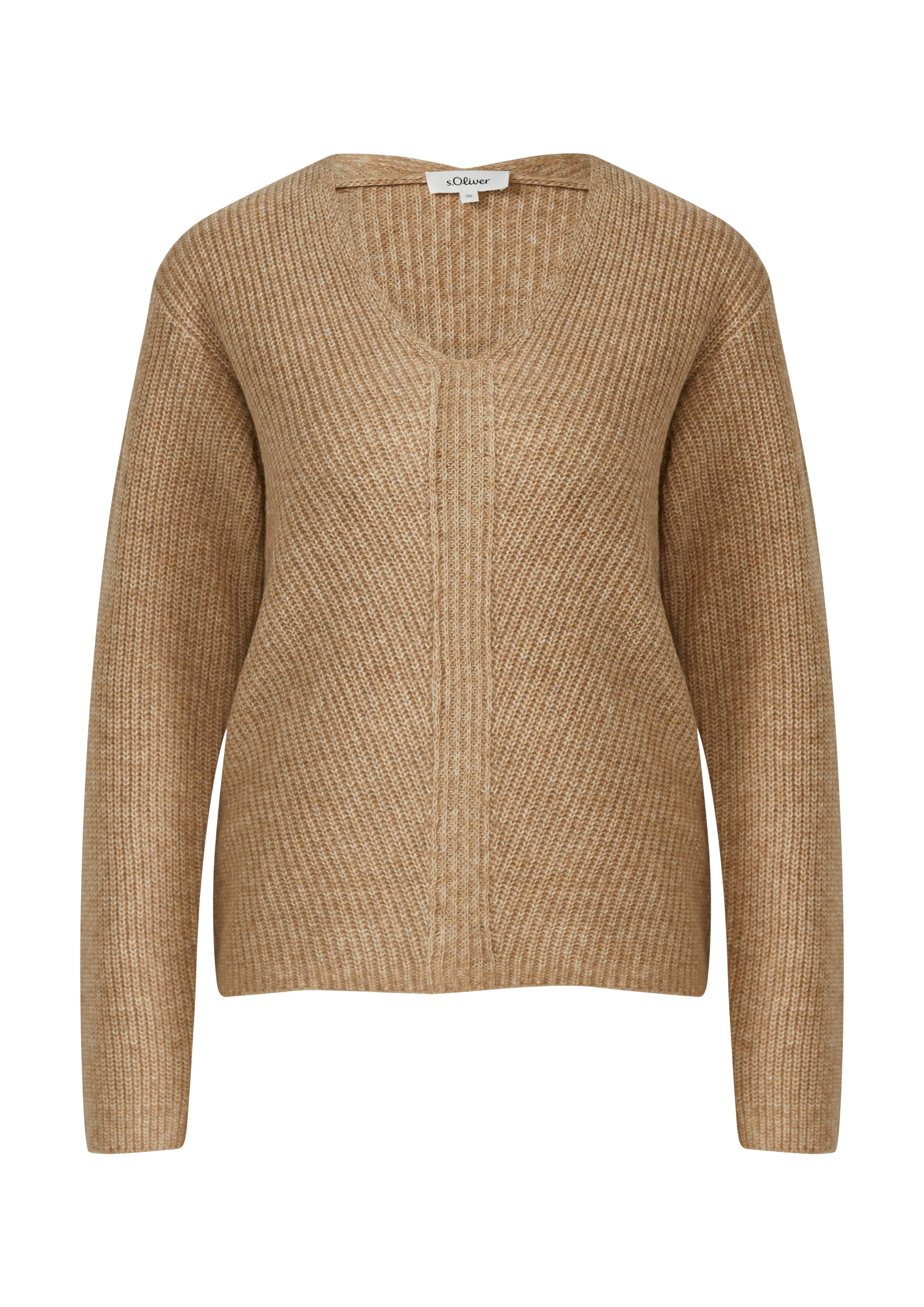 s.Oliver Strickpullover mit Struktur Muster