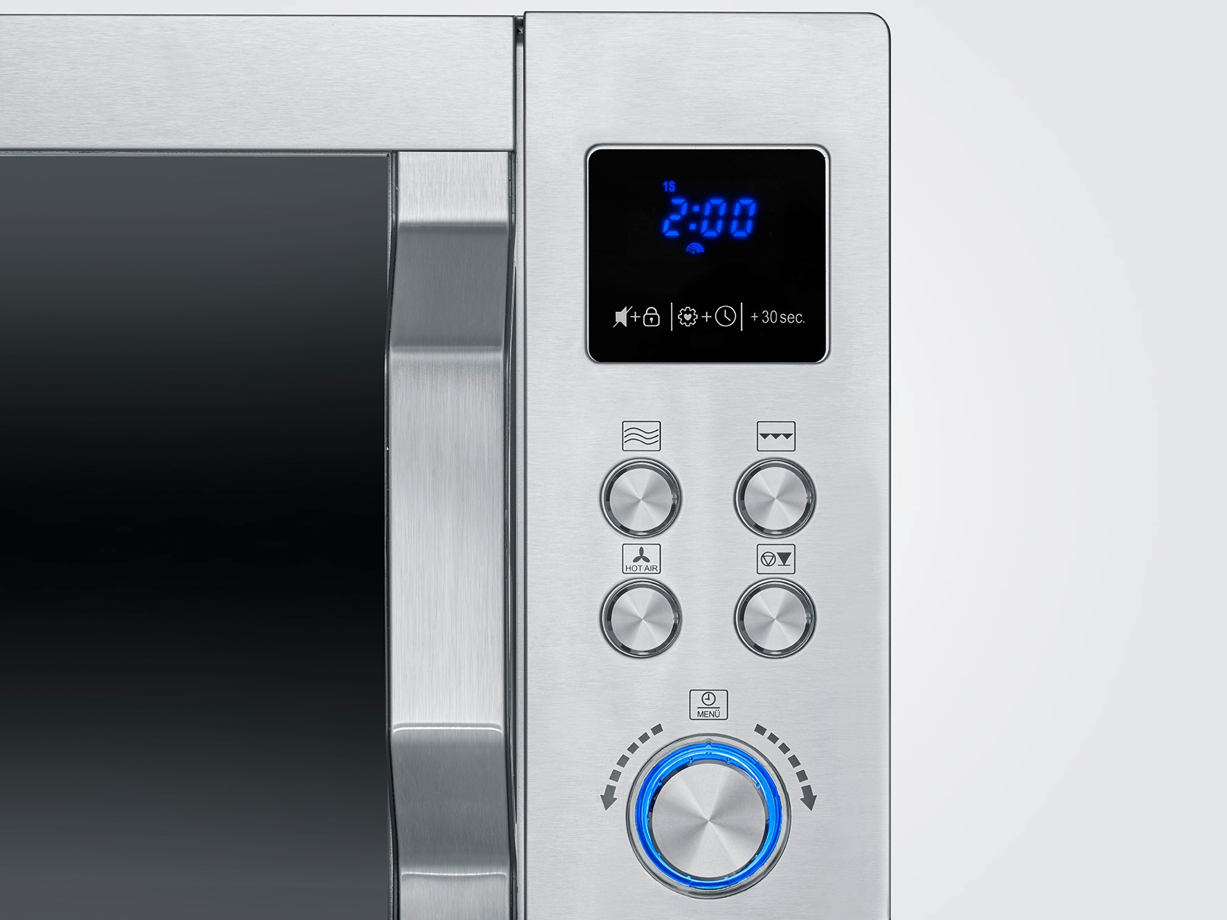 Severin Mikrowelle »Crispy Wave MW 7918«, Mikrowelle-Heißluft-Grill, 2150 W, mit Heißluft-Fritteusen-Funktion