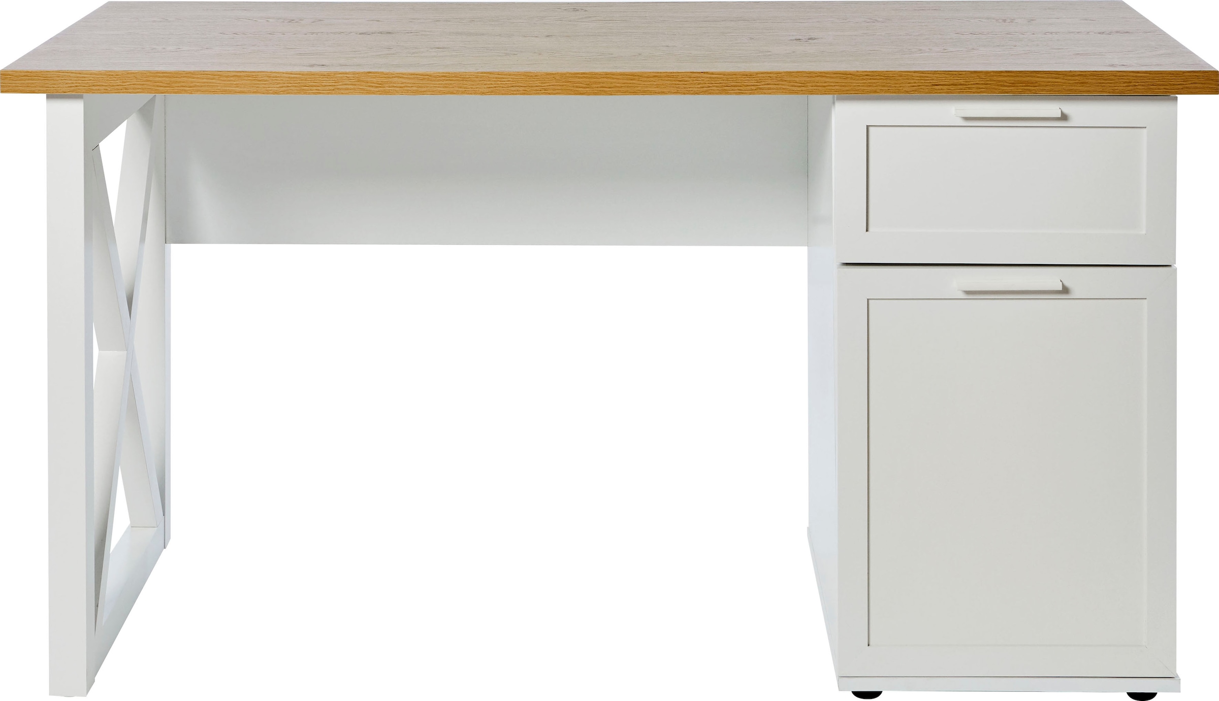 Jahnke Schreibtisch »Chalet«, Schreibtisch im Landhausstil, Breite 140 cm  online kaufen | Schreibtische