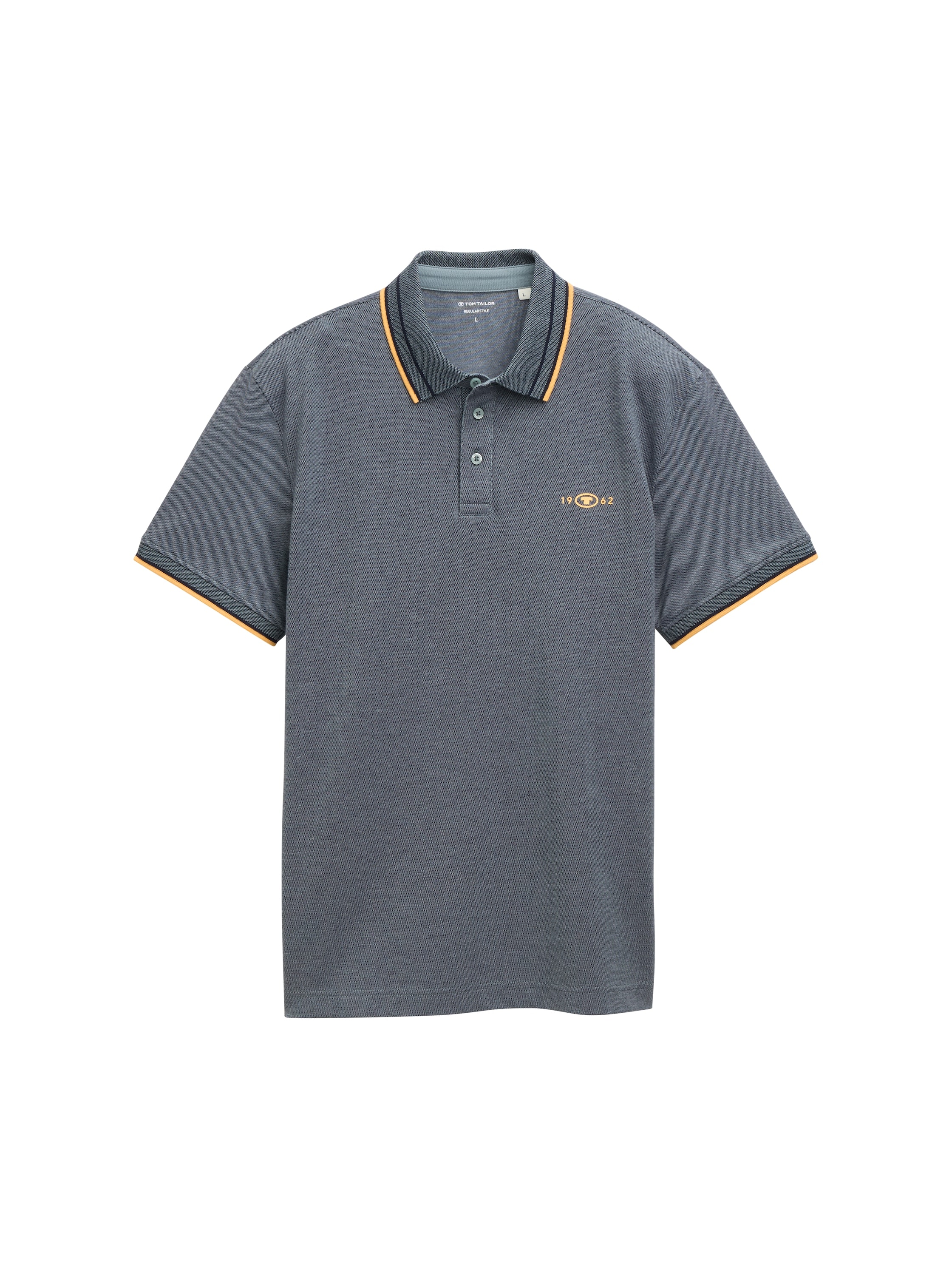 TOM TAILOR Poloshirt, mit Logo Stickerei
