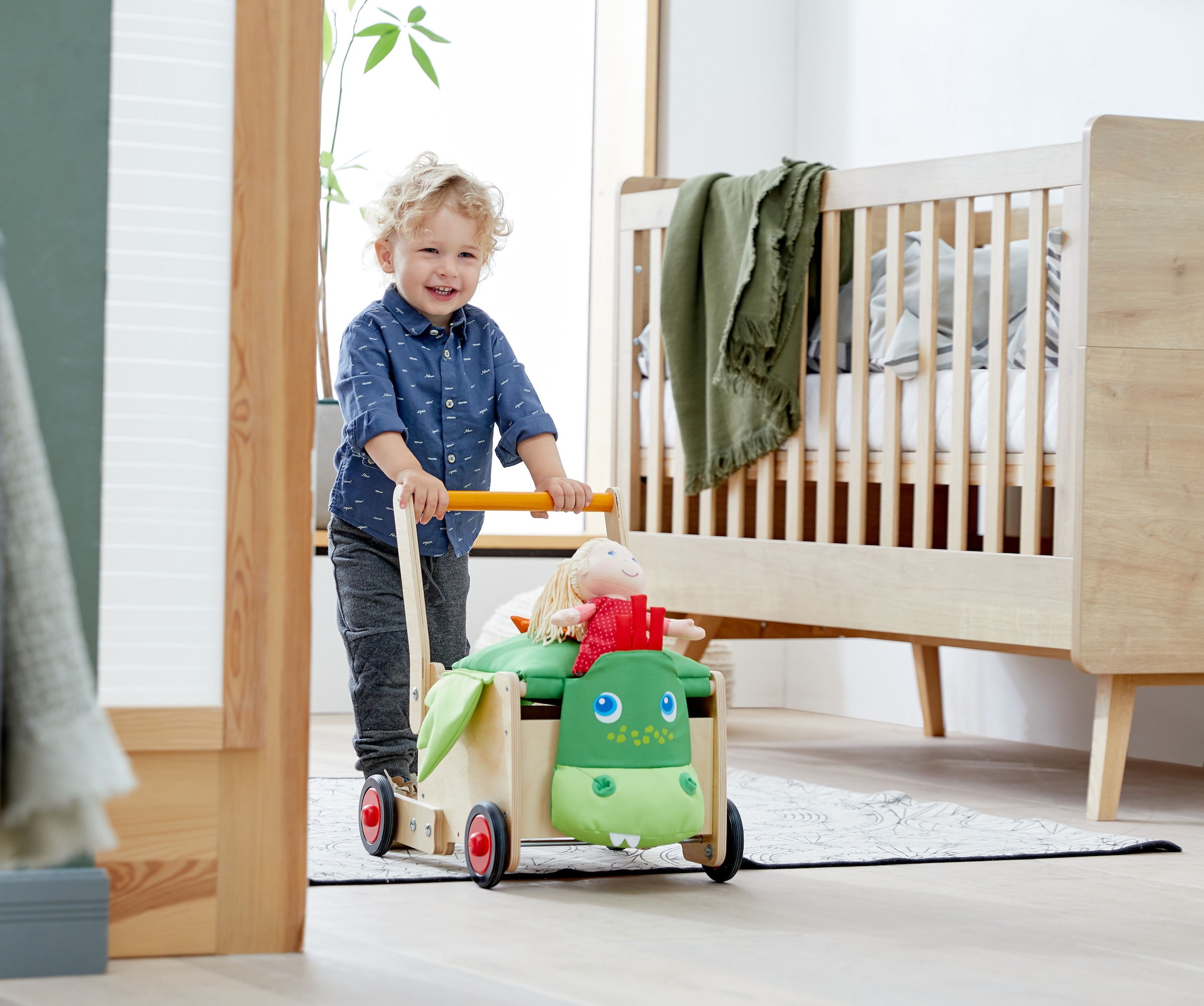Haba Lauflernwagen »Drachenbox«, Made in Europe