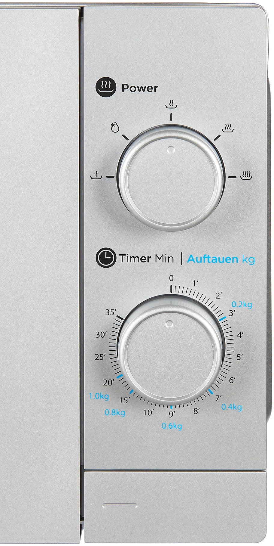 exquisit Mikrowelle »WP 700 J17-3 si« Mikrowelle 700 W