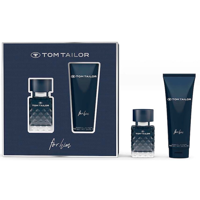 TOM TAILOR Duft-Set »for him«, (Set, 2 tlg., Eau de Toilette + Duschgel)  bei OTTO