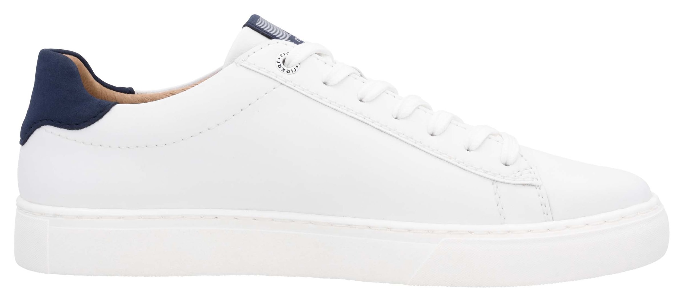 RIEKER Sport Sneaker  mit Leder-Innenfutter, Freizeitschuh, Halbschuh, Schnürschuh