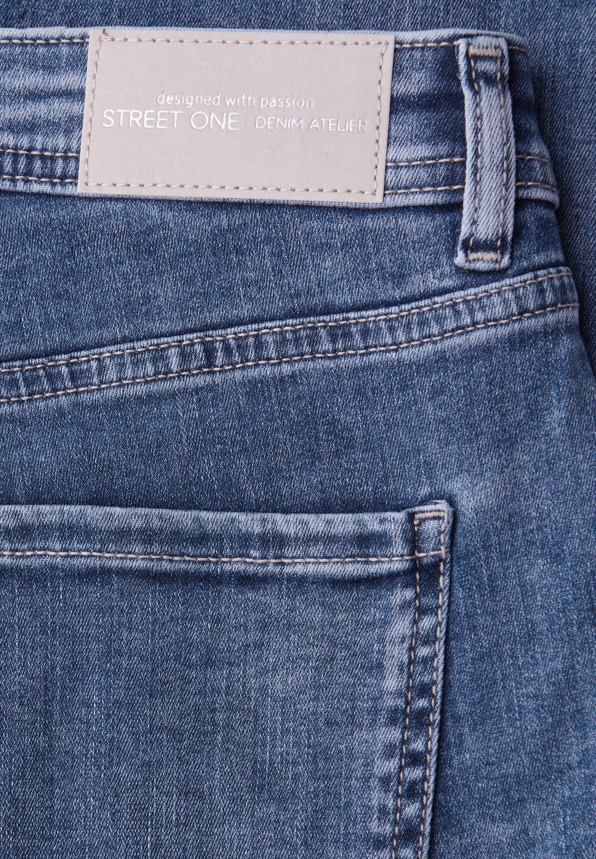 STREET ONE 5-Pocket-Jeans »Style Jane« mit schmalem Bein und Stretch