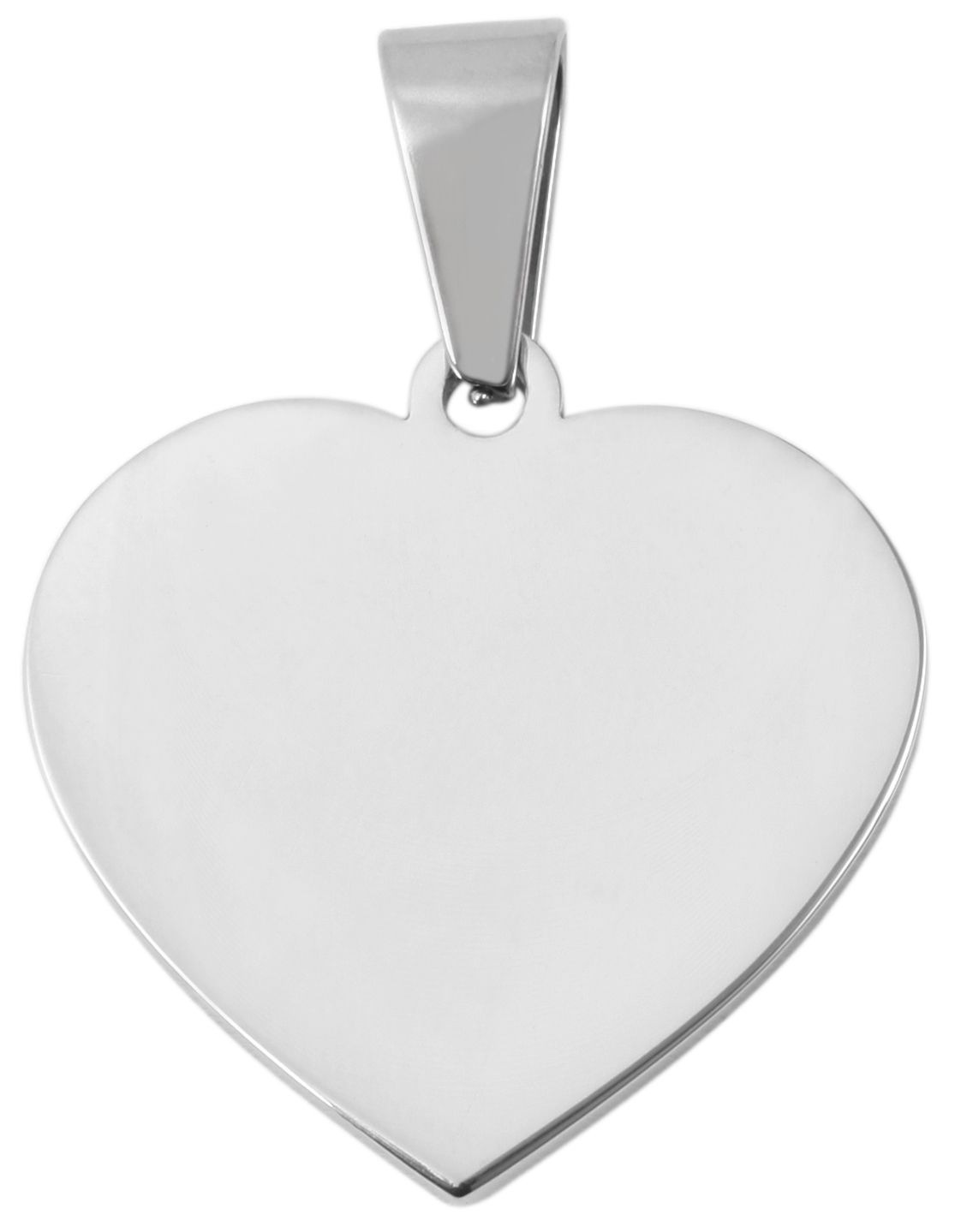 Adelia´s Herzanhänger »Damen Anhänger ¿ Herz Herzanhänger aus Edelstahl«