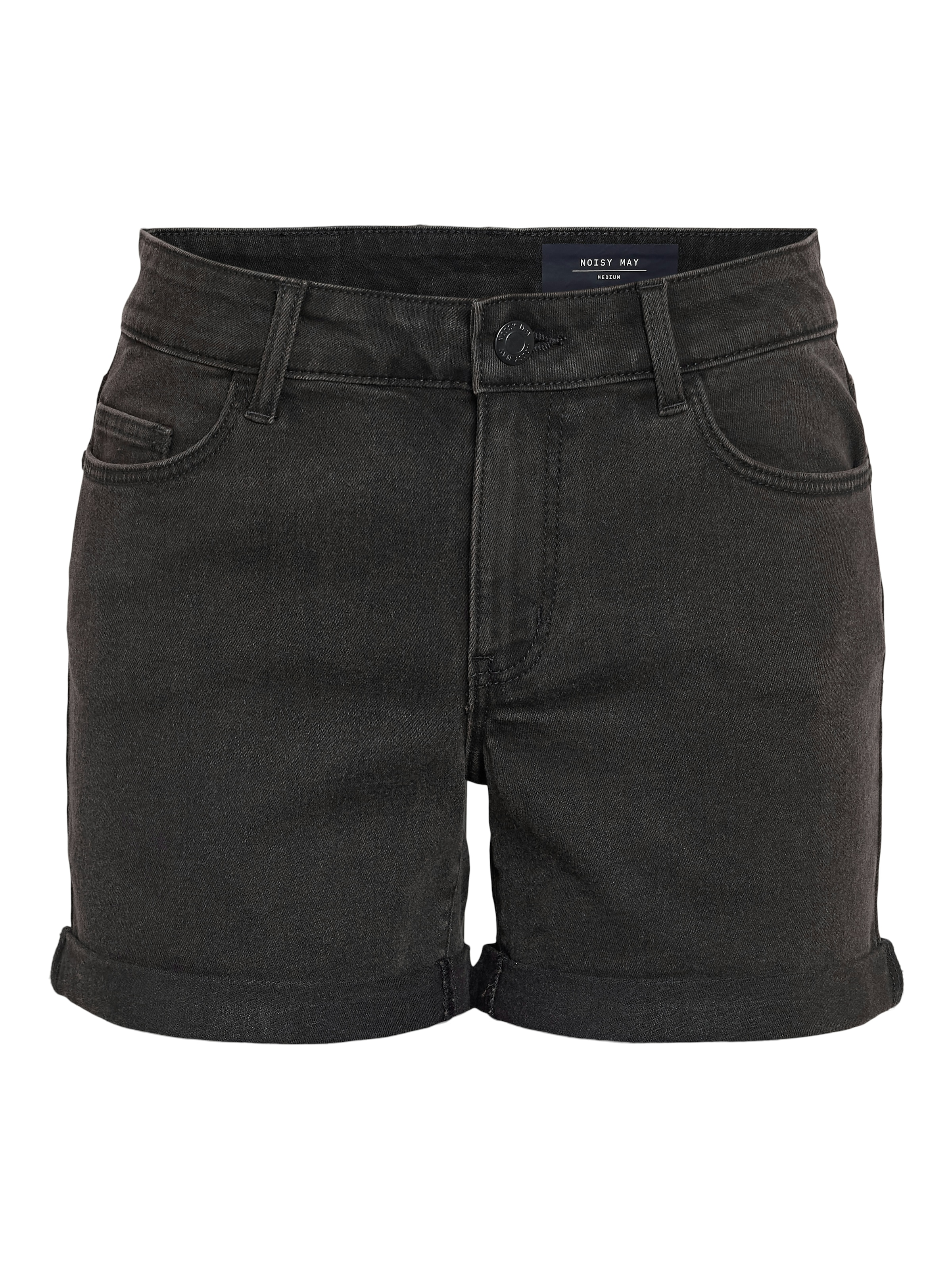 Noisy may Jeansshorts »NMDEBBY NW SLIM SHORTS VI519BL NOOS«