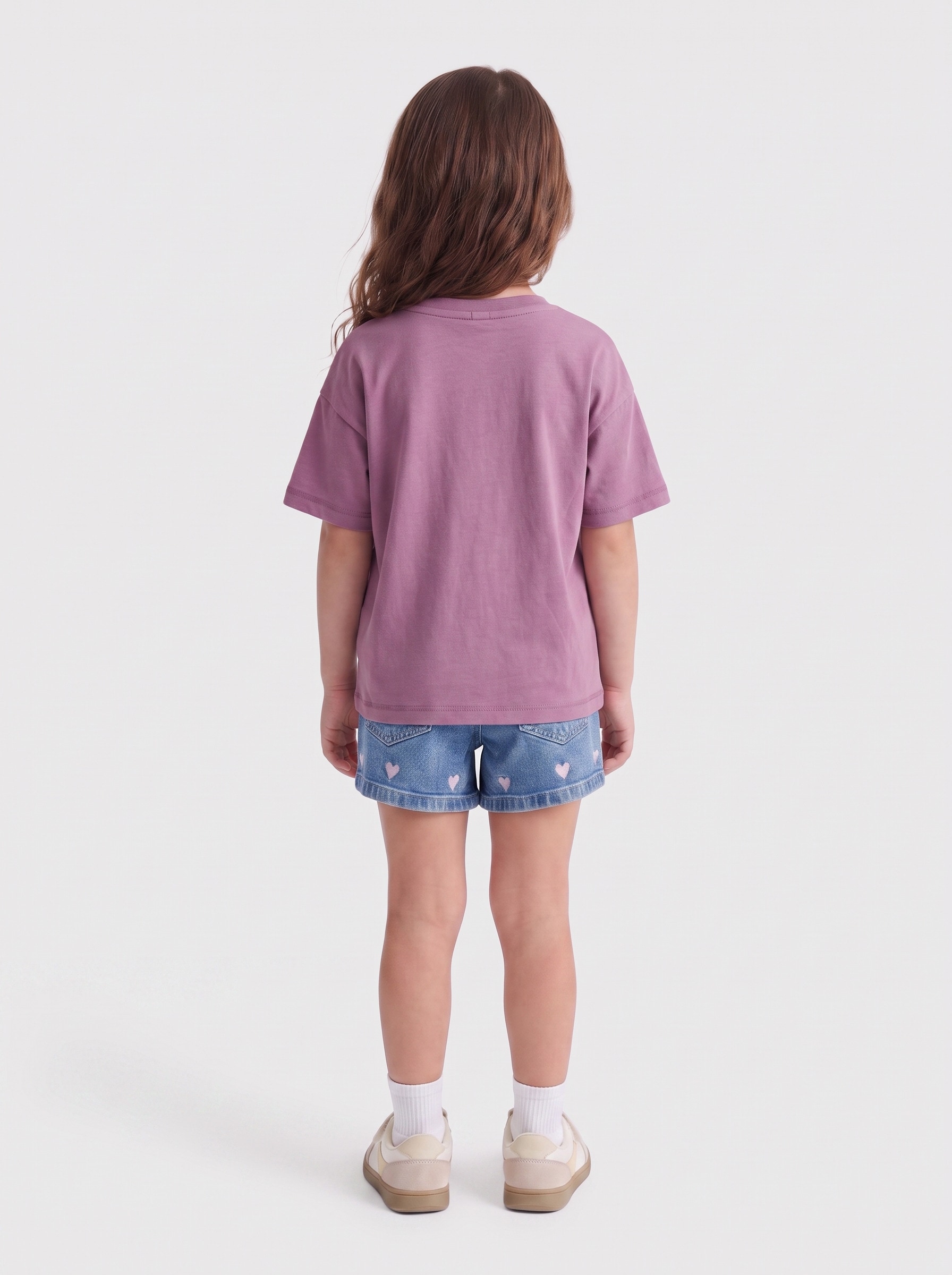 KIDS ONLY Jeansshorts »KMGJUICY HEART EMB SHORTS DNM«