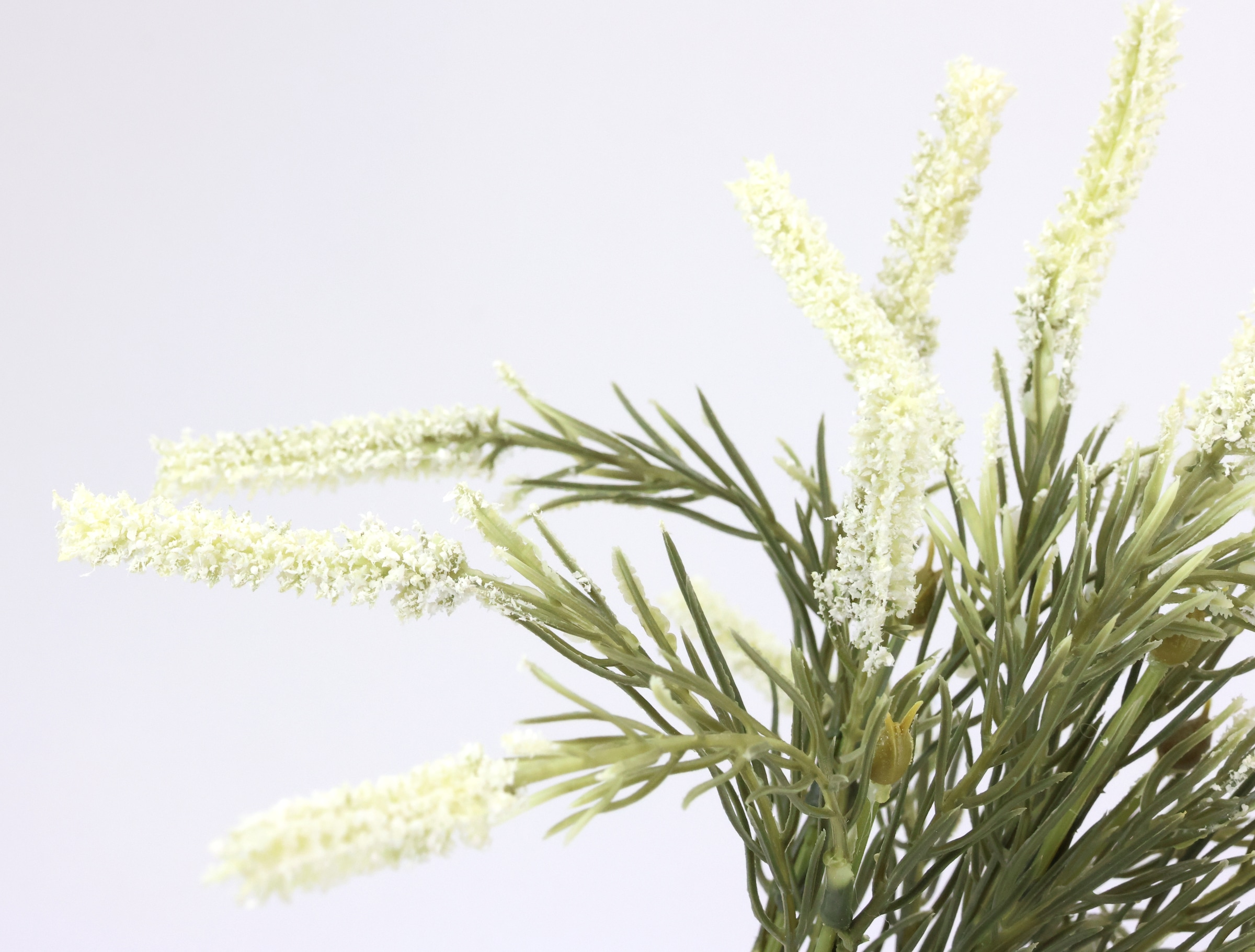 I.GE.A. Kunstpflanze »Erikabusch 3er Set« 35cm Erika Heidenkraut Strauch Bouquet Tischdeko Pflanze Herbstdeko