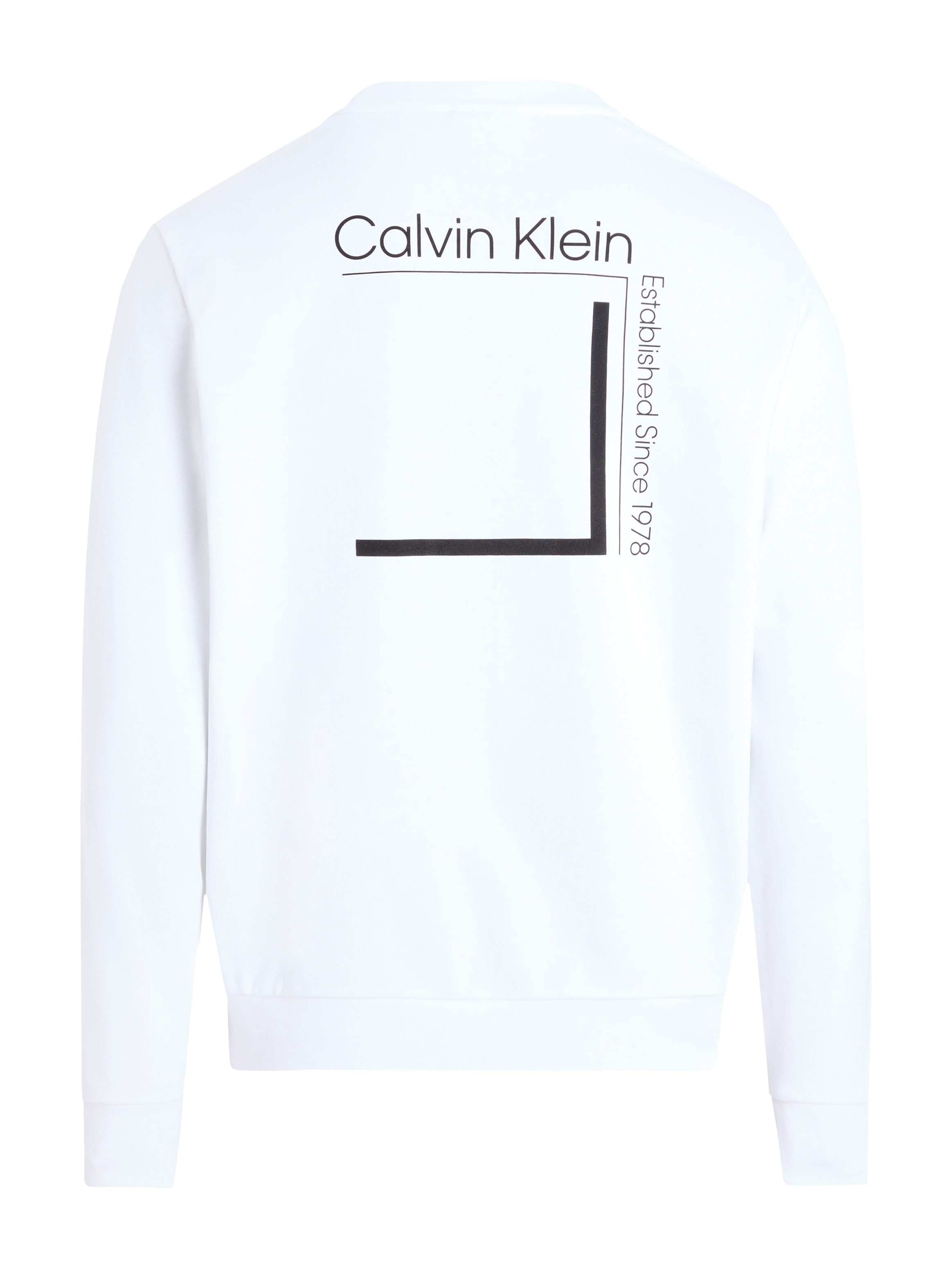 Calvin Klein Sweatshirt »CP-LINEAR BOX LOGO SWEATSHIRT«, mit Logo auf der Rückseite