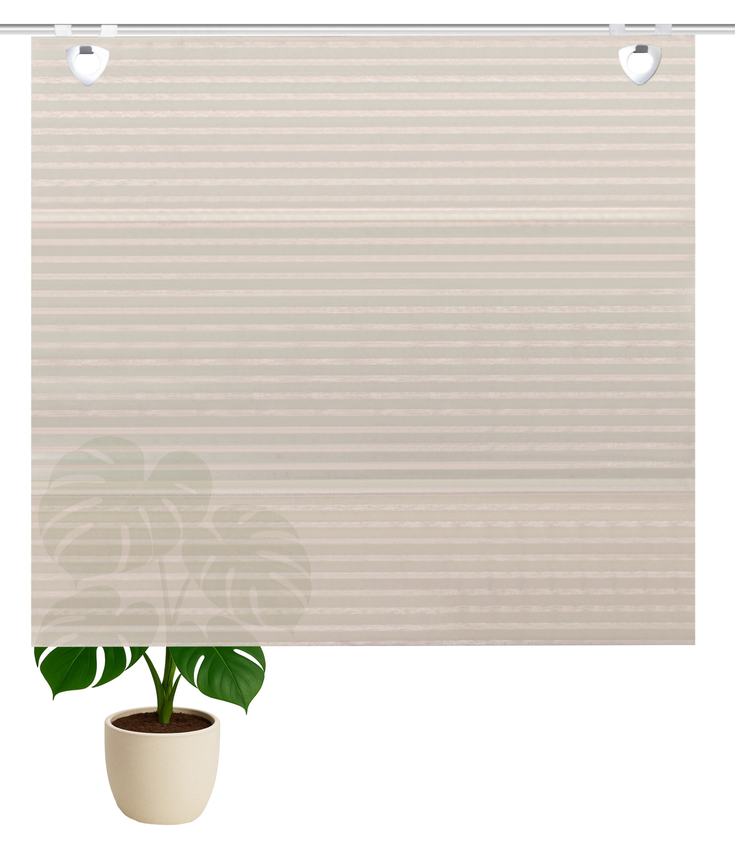HOME WOHNIDEEN Magnetrollo »TURIN« mit Hakenaufhängung ohne Bohren