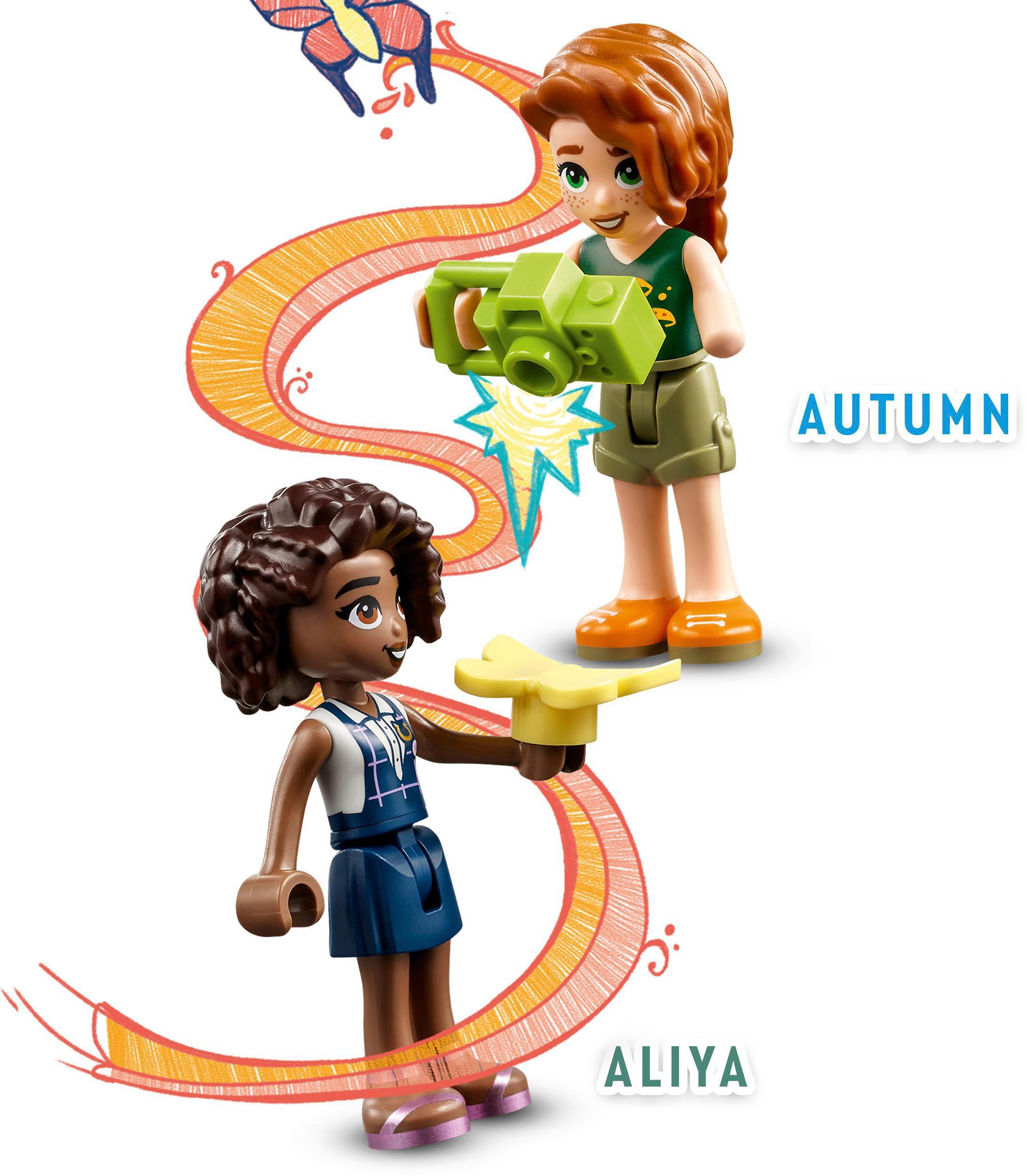 LEGO® Konstruktionsspielsteine »Campingausflug (41726), LEGO® Friends«, (87 St.), Made in Europe