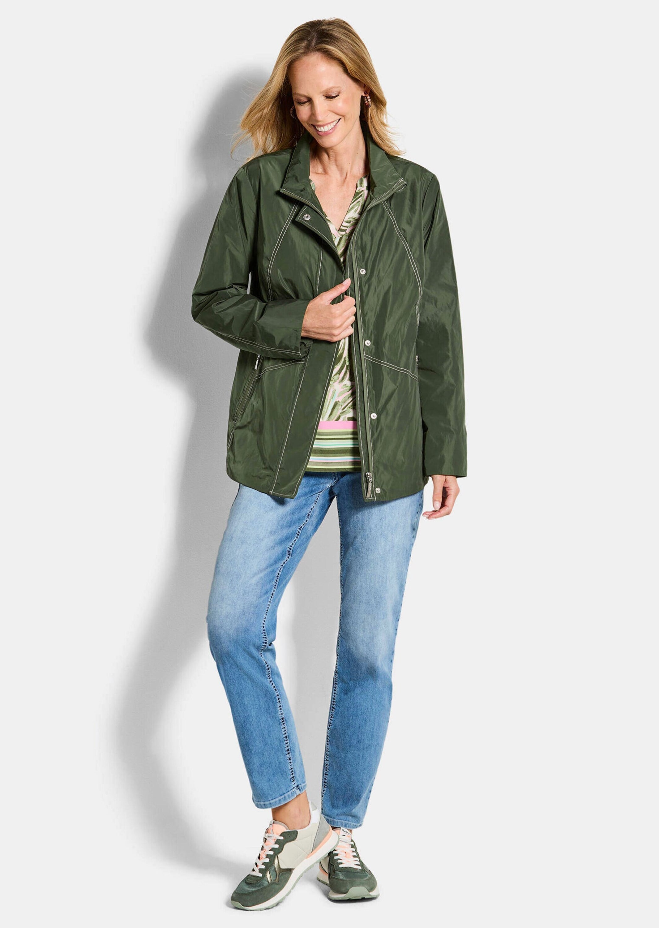 GOLDNER Kurzjacke »Kurzgröße Wasserabweisende Regenjacke«