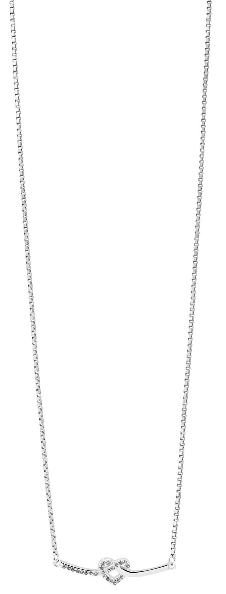 Adelia´s Kette ohne Anhänger »Damen Halskette mit Anhänger ¿ Herz aus 925 Silber«