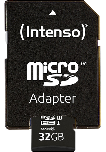 Speicherkarte »microSDHC UHS-I Professional + SD-Adapter«