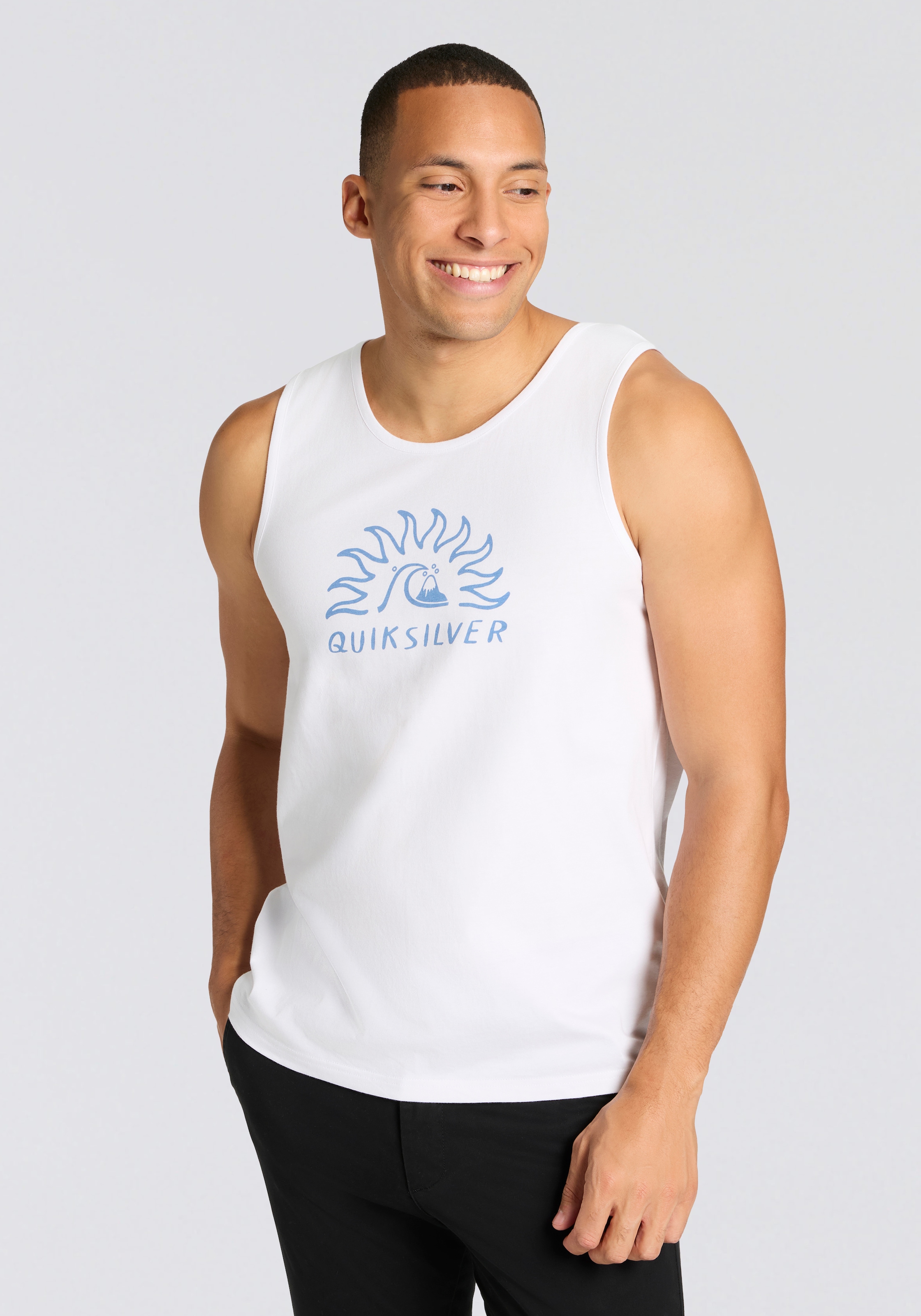 Quiksilver Tanktop »FREEDOM SHADE TANK PACK« 2 tlg. sportlicher Stil, für sportliche Aktivitäten, ärmelloses Design