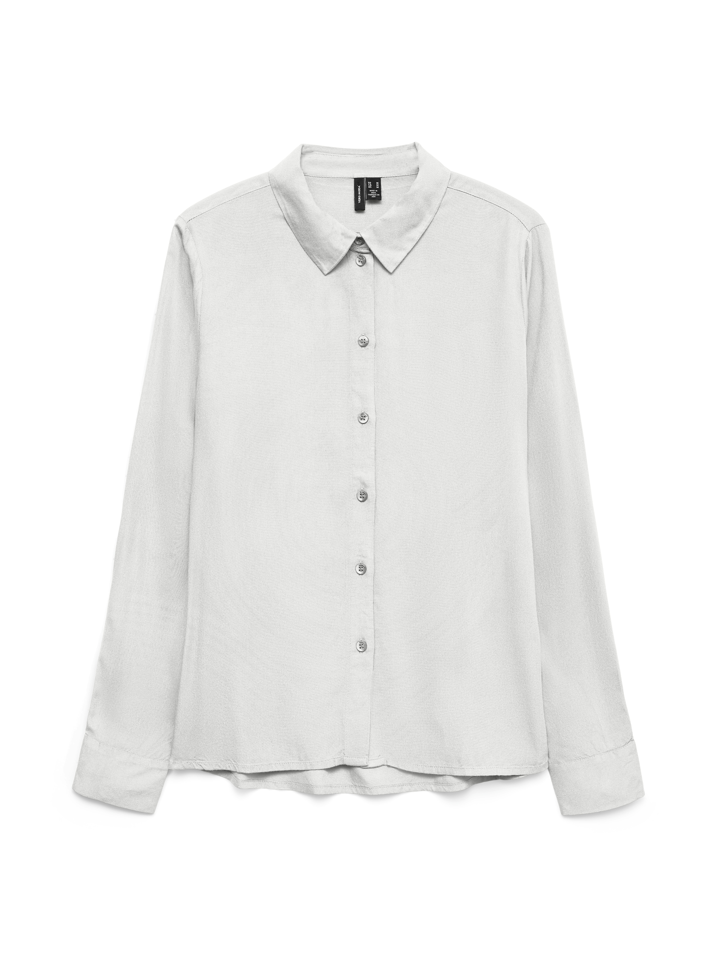Vero Moda Hemdbluse »VMBUMPY L/S BASIC SHIRT WVN GA NOOS«