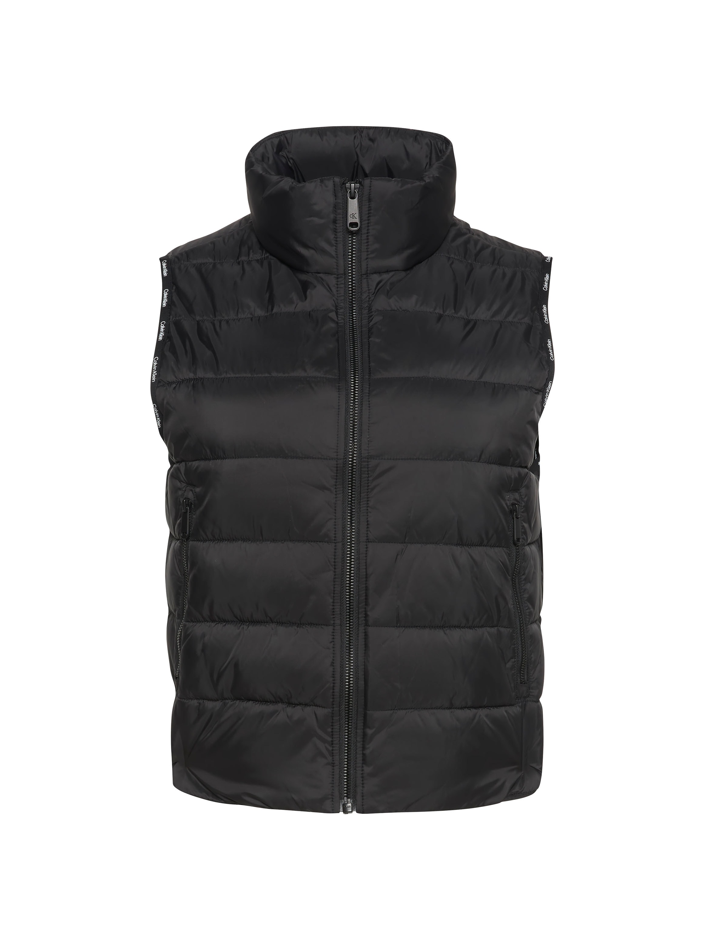Calvin Klein Jeans Steppweste Stehkragen, kurze Form, leicht wattiert